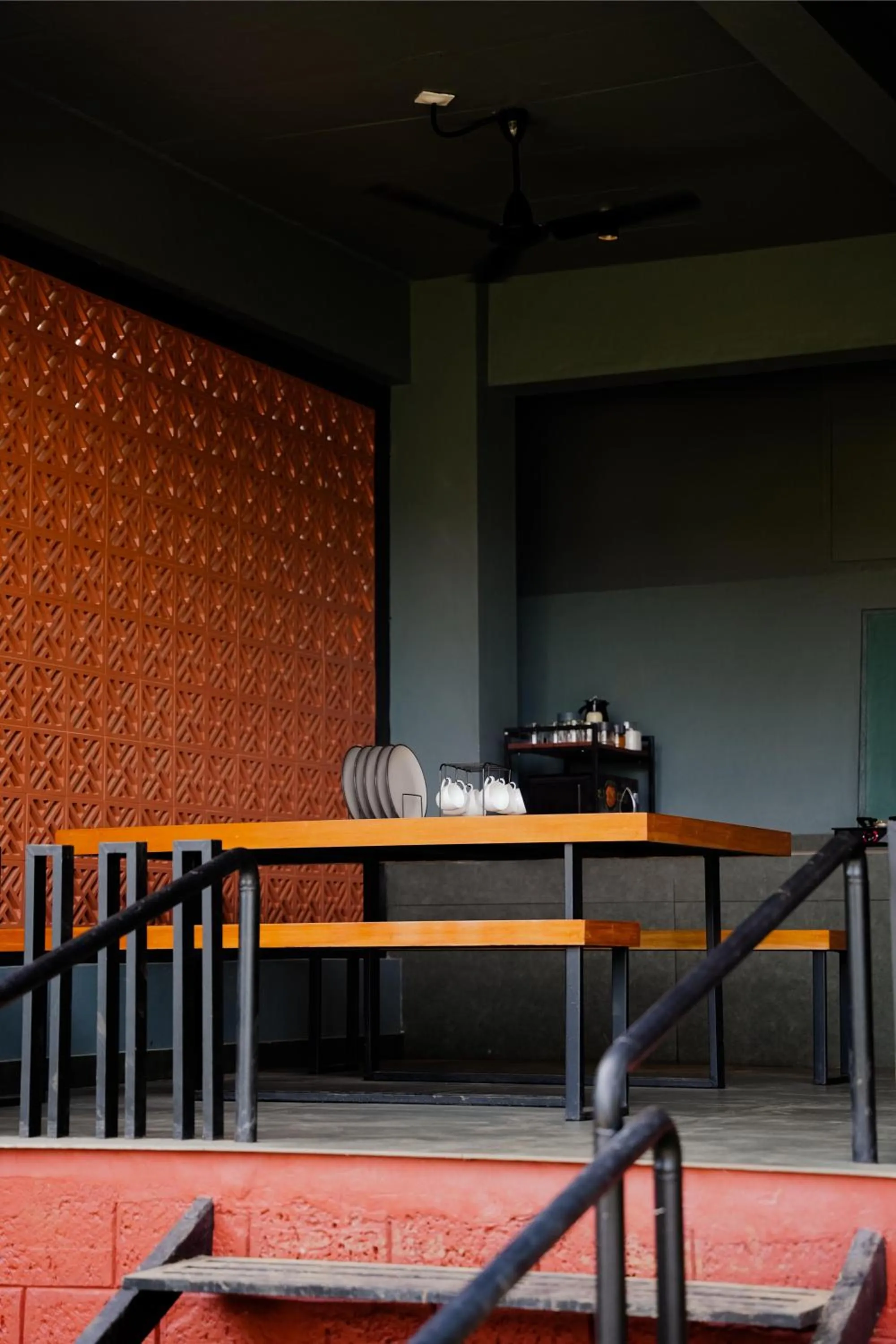 Dining area in Ethnic Villa Wayanad