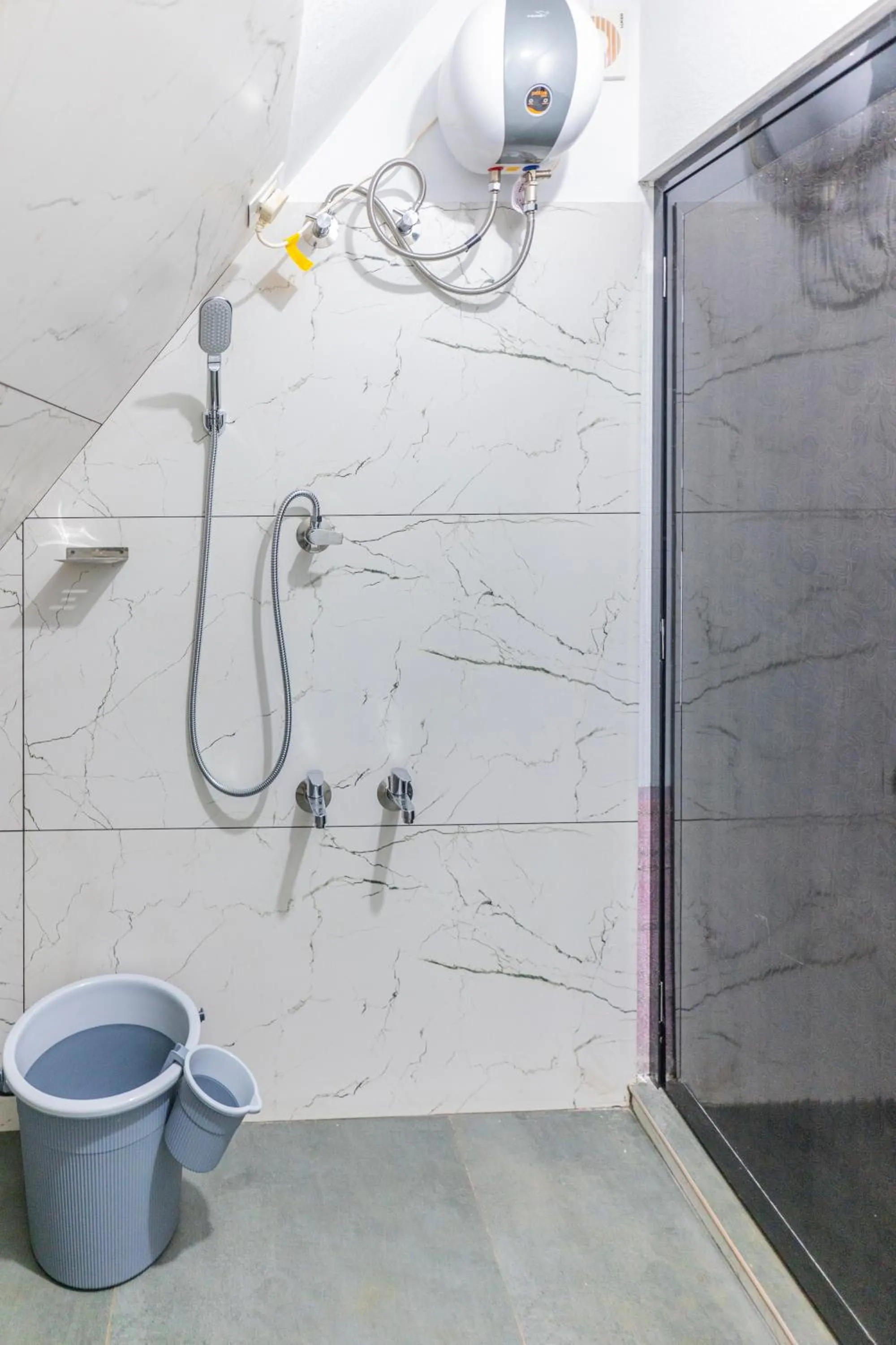 Shower in Ethnic Villa Wayanad