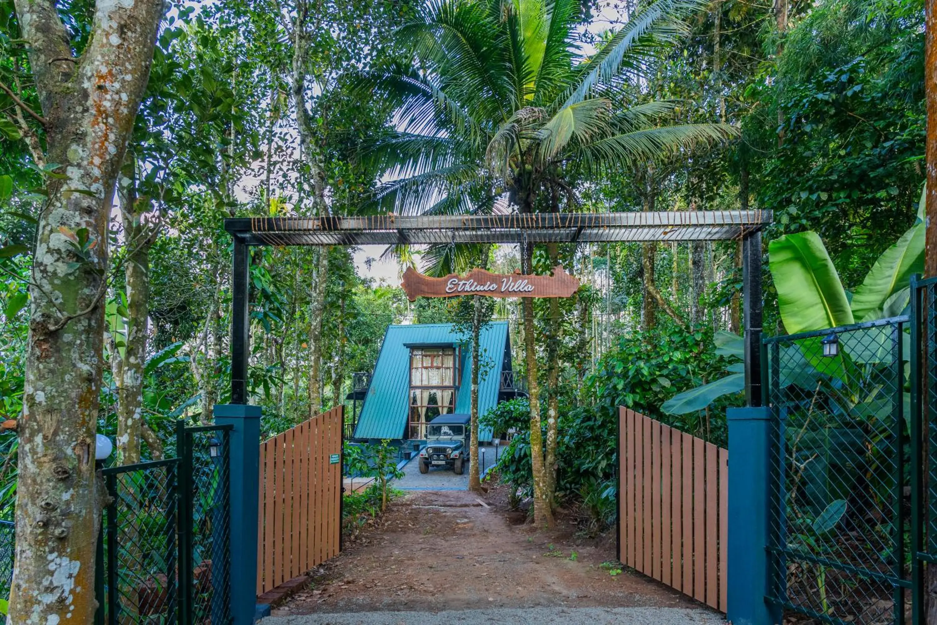 Facade/entrance in Ethnic Villa Wayanad Facade/entrance in Ethnic Villa Wayanad