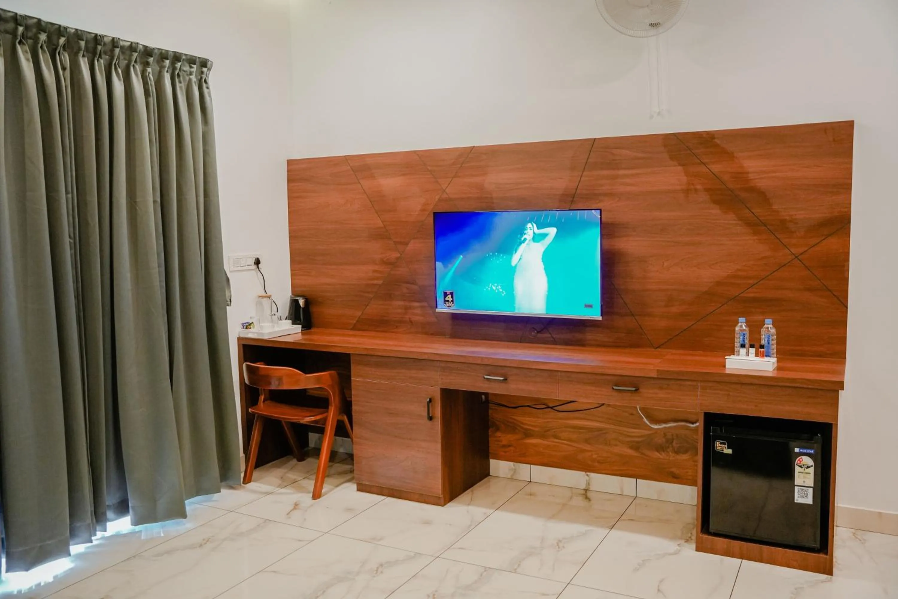 Communal lounge/ TV room in Ethnic Villa Wayanad