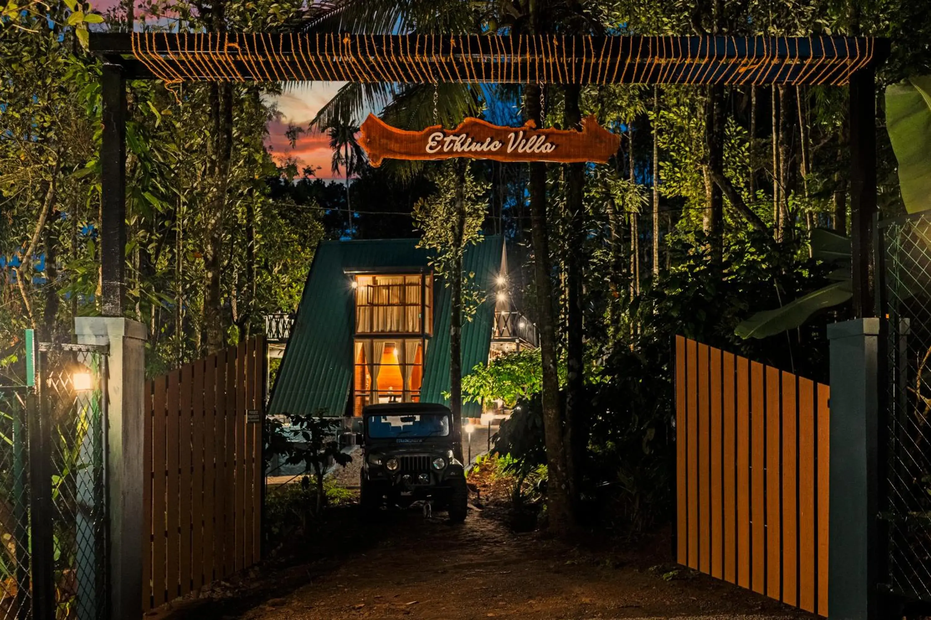 Facade/entrance in Ethnic Villa Wayanad Facade/entrance in Ethnic Villa Wayanad