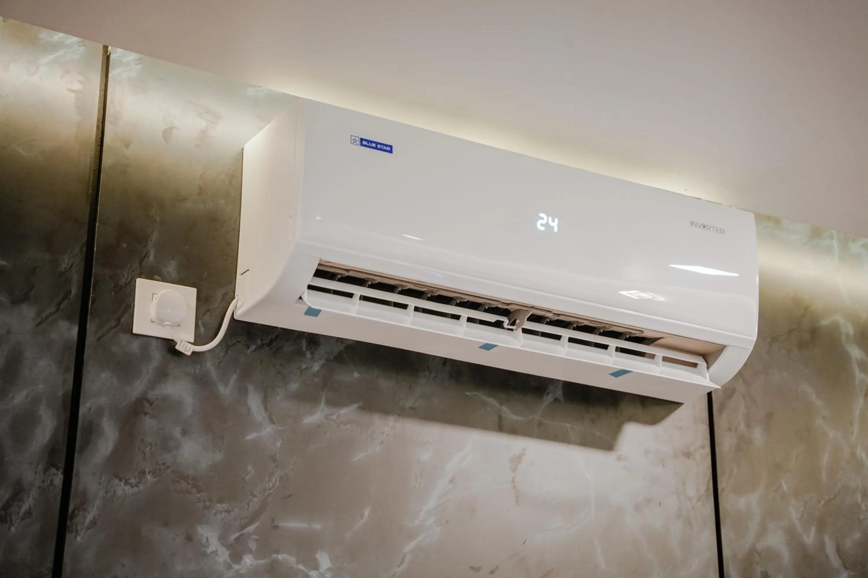 air conditioner in Ethnic Villa Wayanad