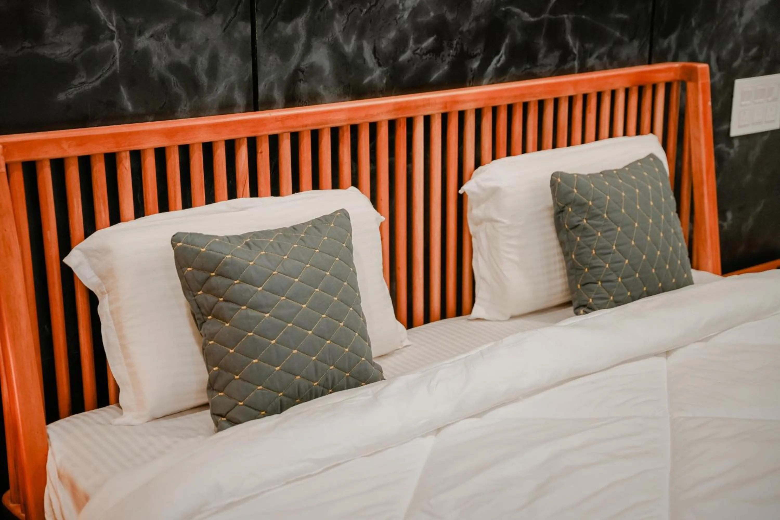 Bed in Ethnic Villa Wayanad