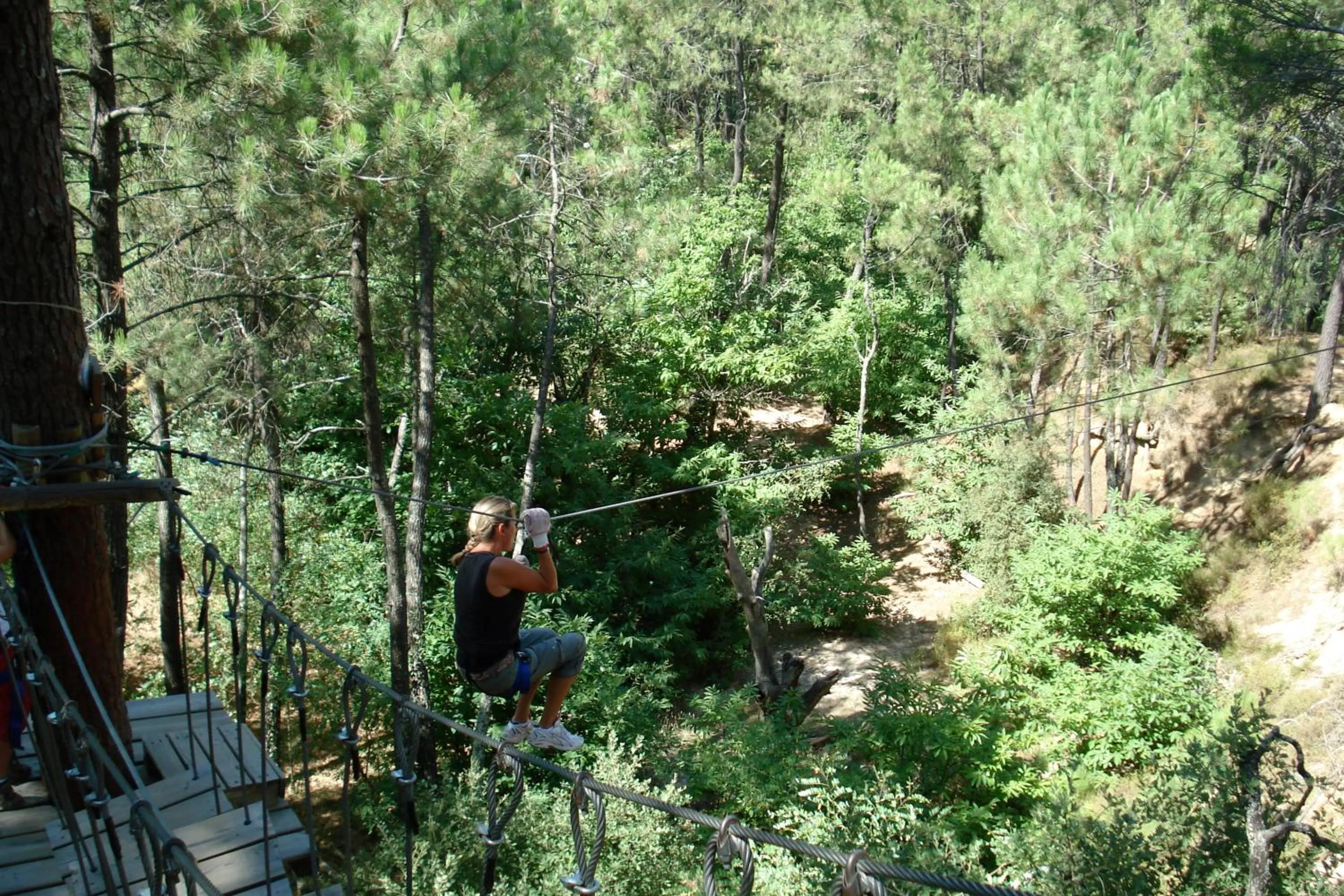 Natural landscape in La Bastide au Ventoux
