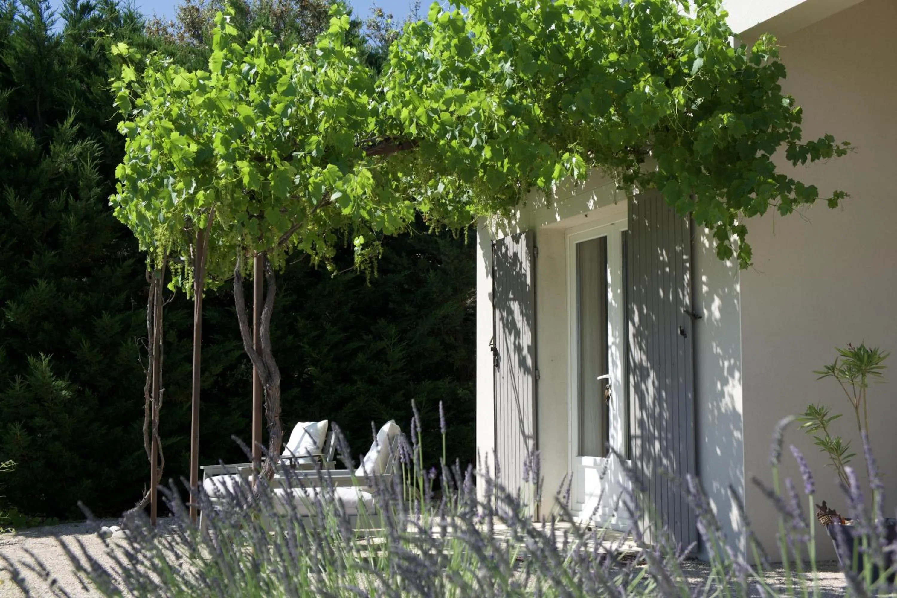 Patio in La Bastide au Ventoux