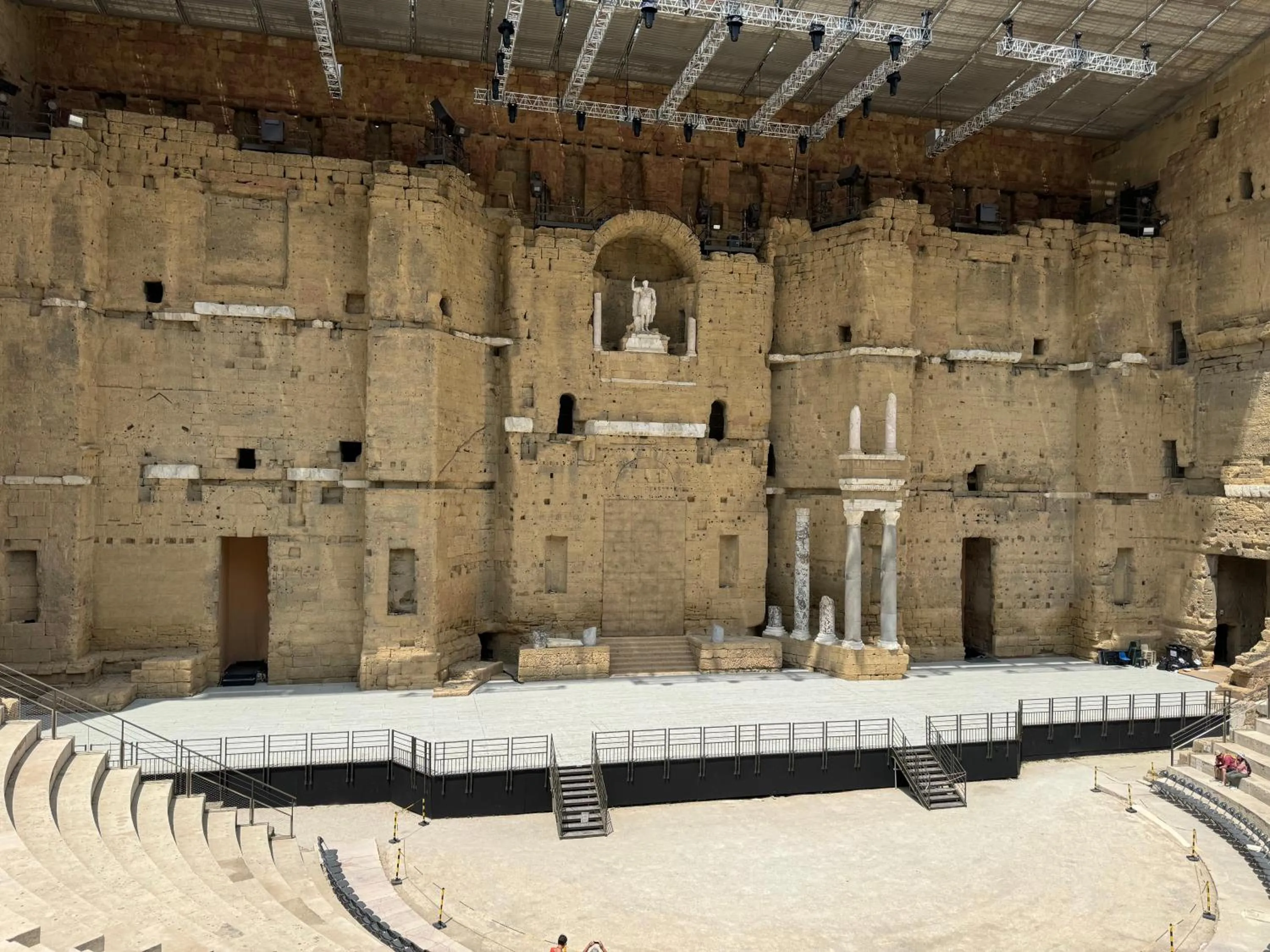 Landmark view in La Bastide au Ventoux