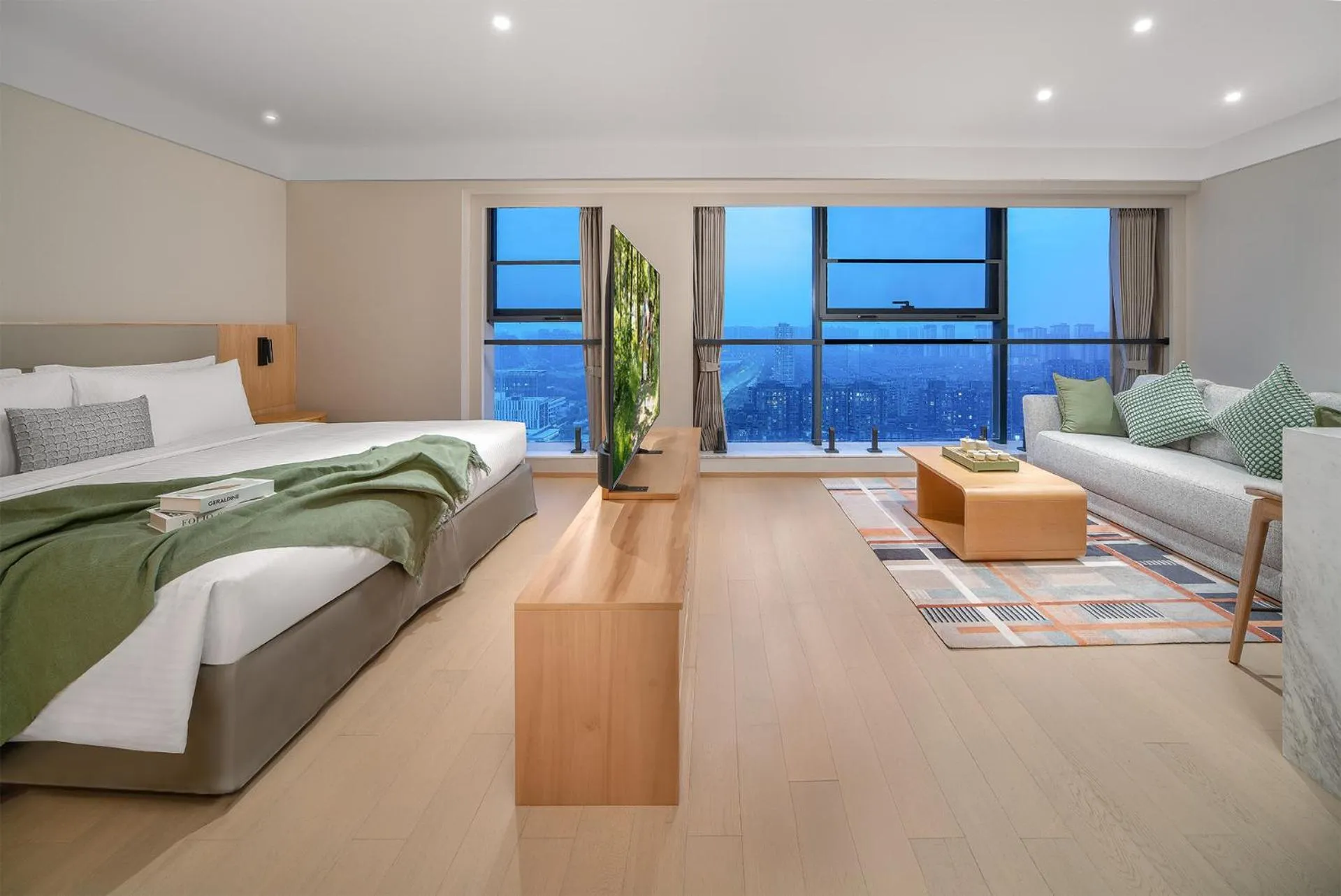 Bed in Somerset Fengdong Xi'an