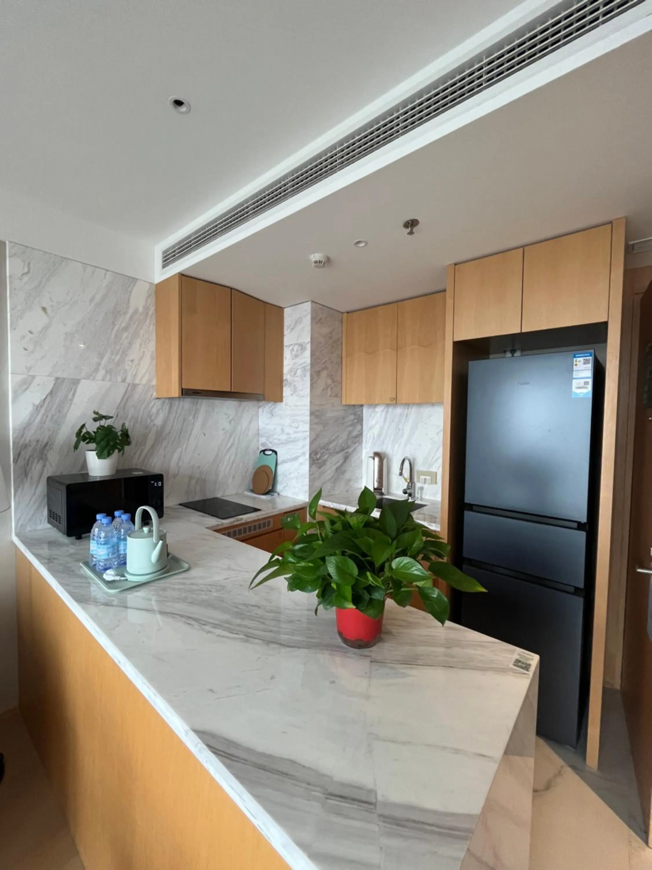 Kitchen or kitchenette in Somerset Fengdong Xi'an