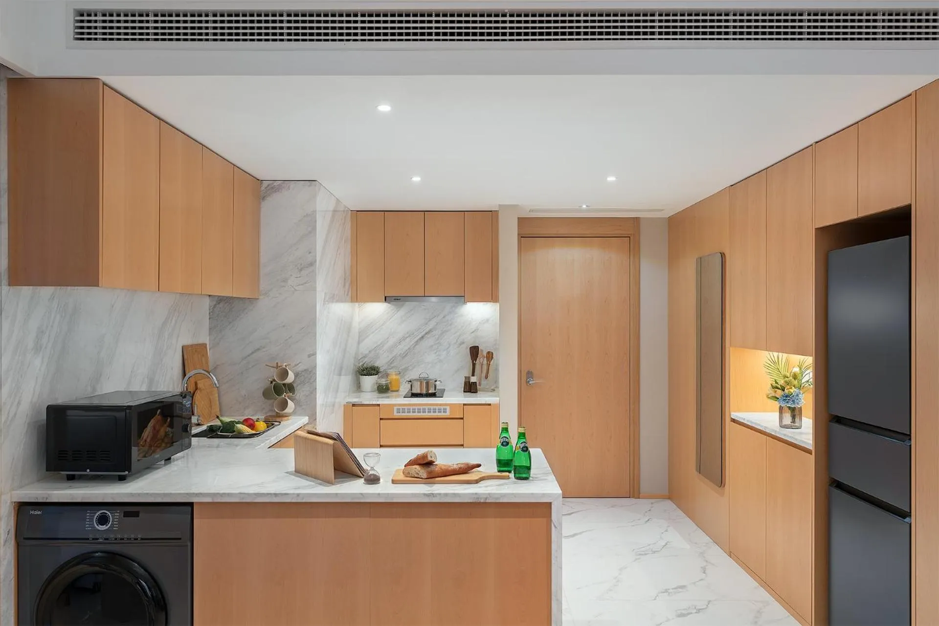 Kitchen or kitchenette in Somerset Fengdong Xi'an