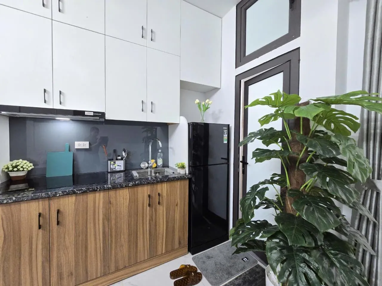 Kitchen or kitchenette in The Chilling'N Homestay Ha Noi 89