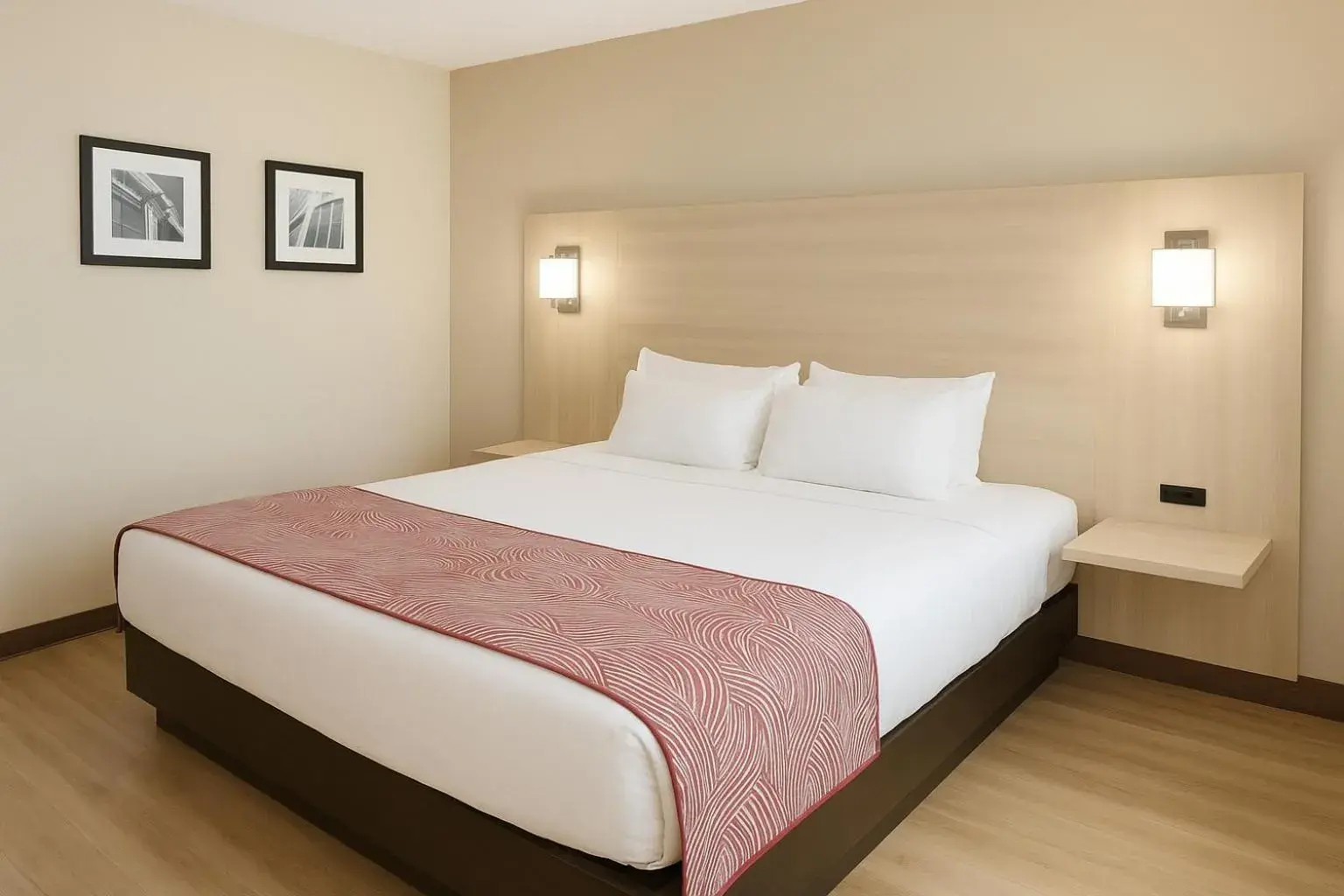 Bedroom, Bed in Floral Park Motor Lodge Bedroom, Bed in Floral Park Motor Lodge