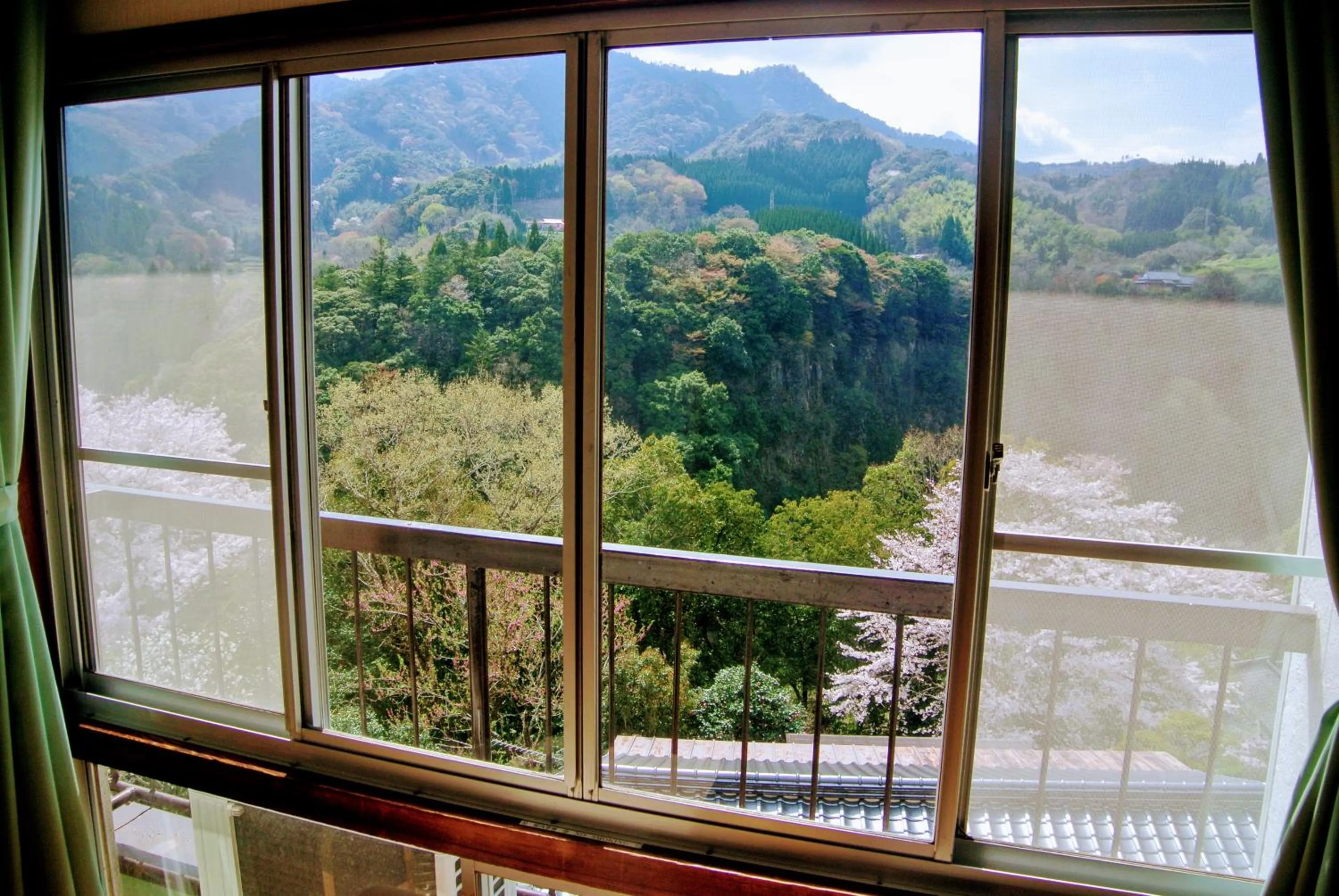 View (from property/room) in Takachiho B&B Ukigumo