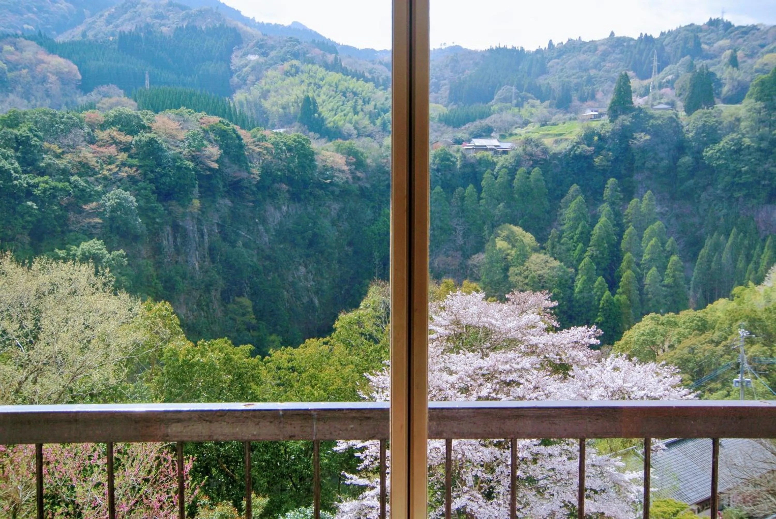 View (from property/room) in Takachiho B&B Ukigumo