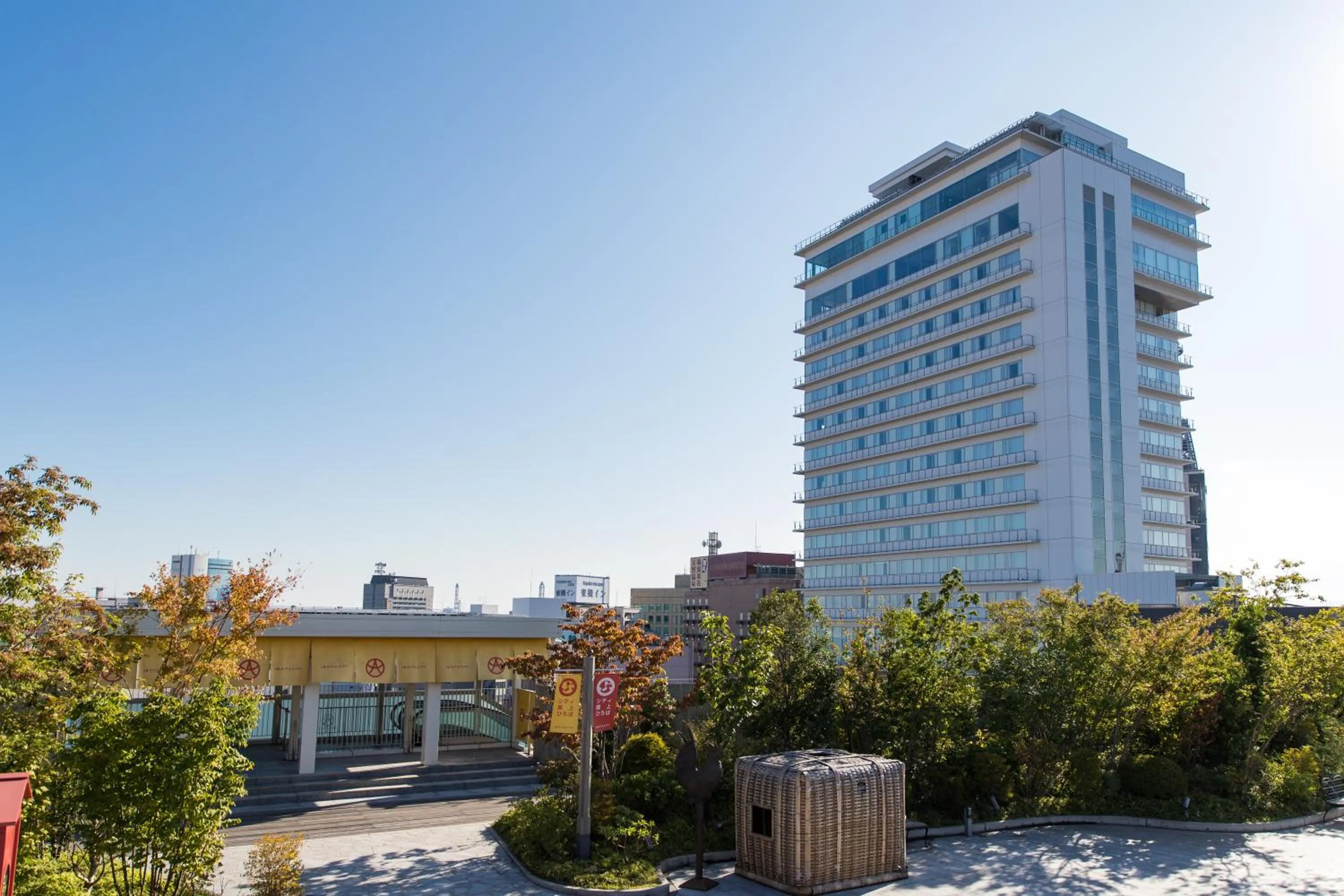 Property building in JR Kyushu Hotel Blossom Oita