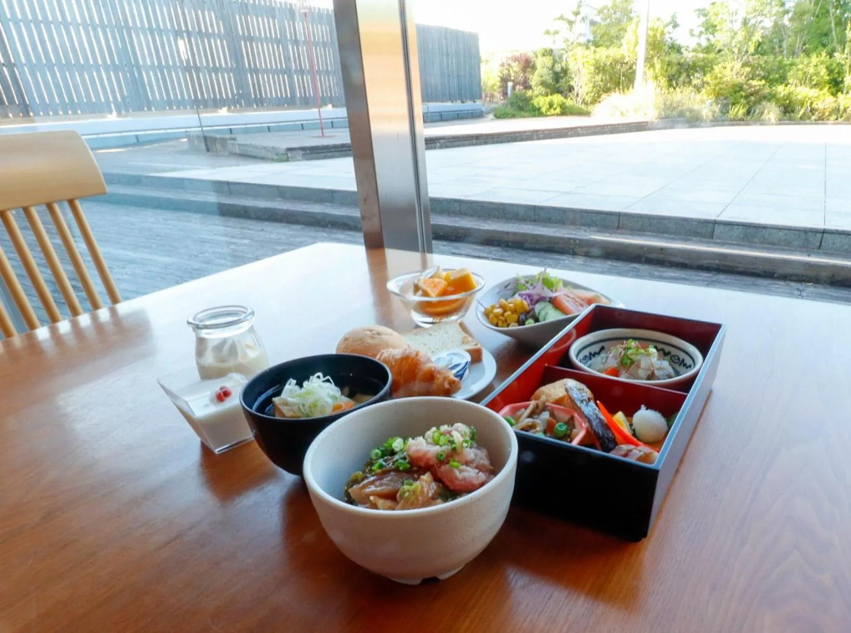 Breakfast in JR Kyushu Hotel Blossom Oita