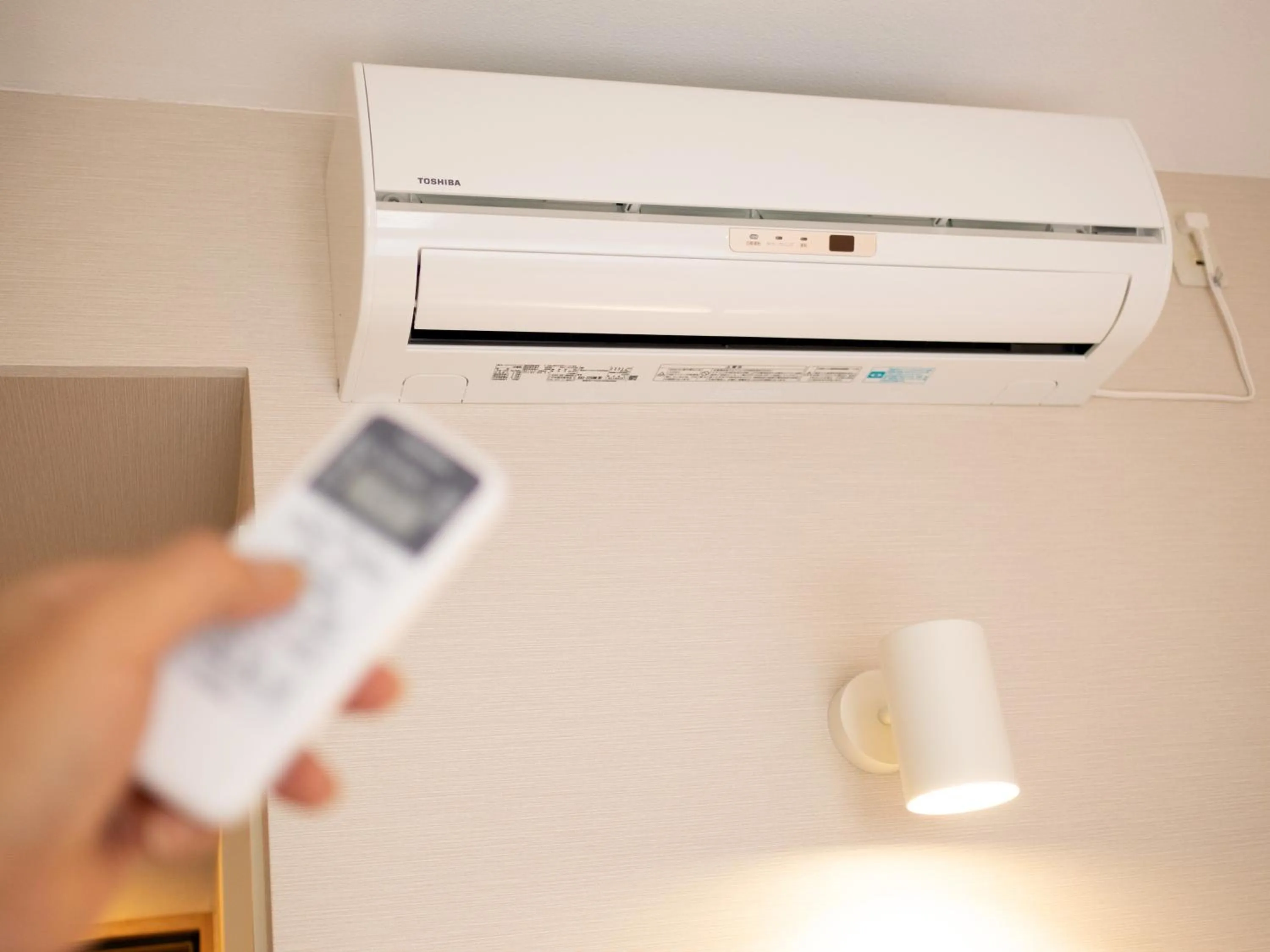 air conditioner in Super Hotel Premier Akasaka