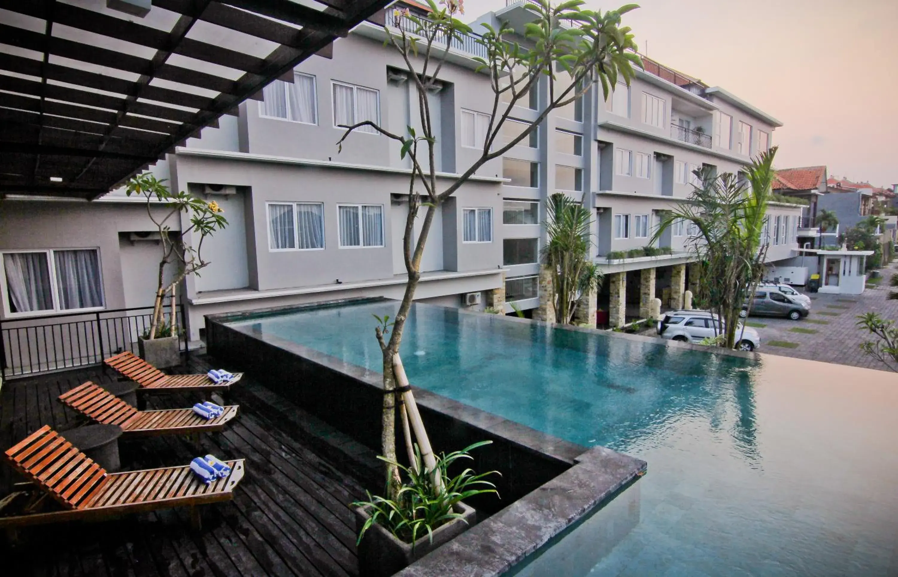 Pool view in The Salak Style Hotel Pool view in The Salak Style Hotel