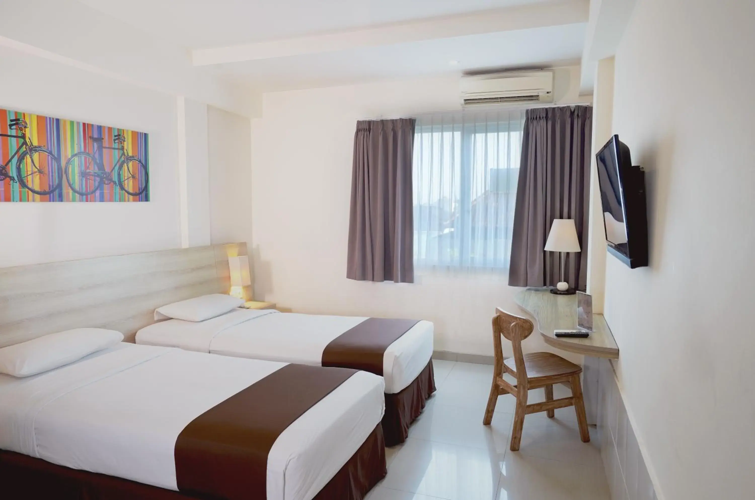 Bed in The Salak Style Hotel Bed in The Salak Style Hotel