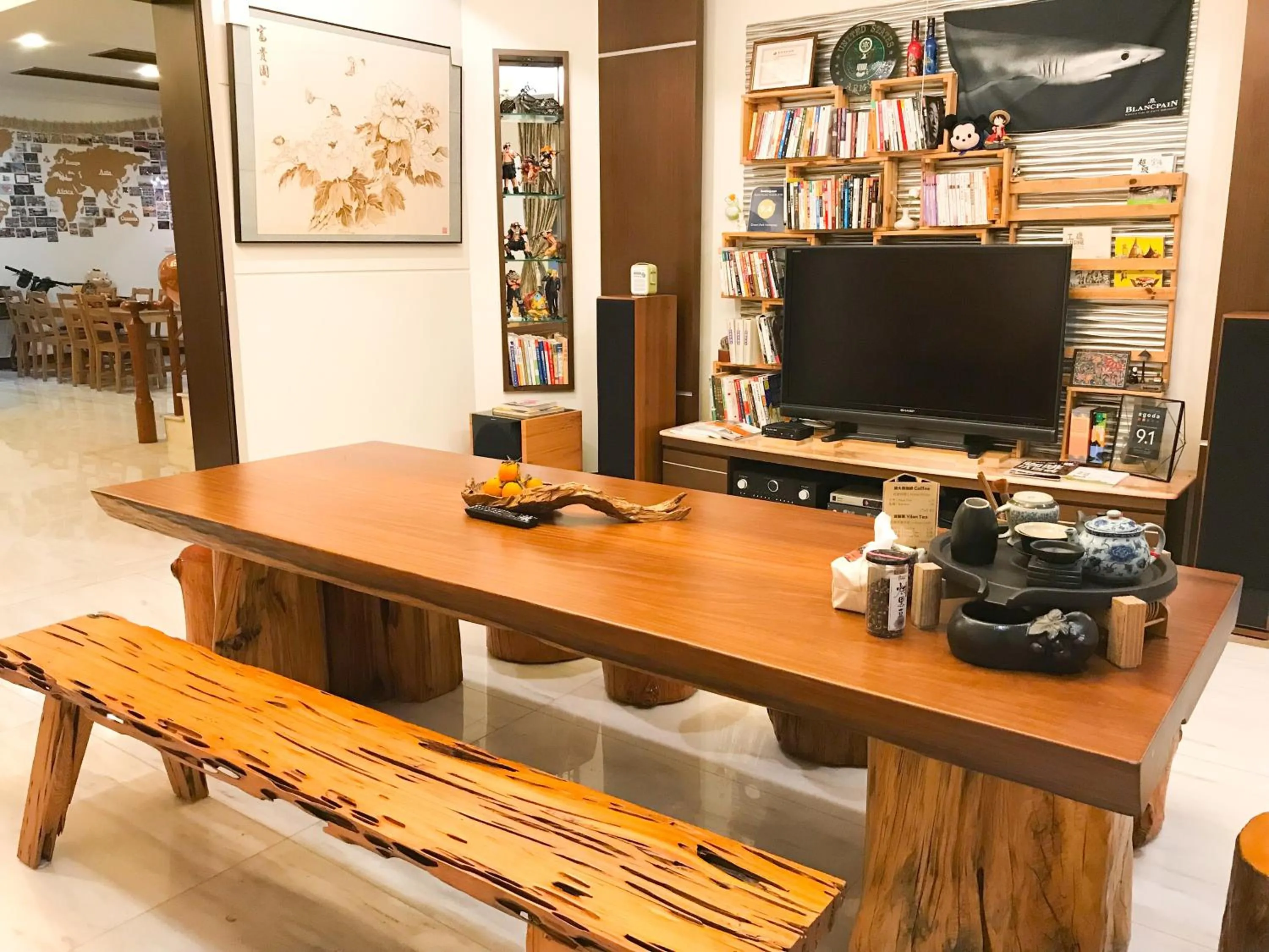 Living room in Green Park Homestay