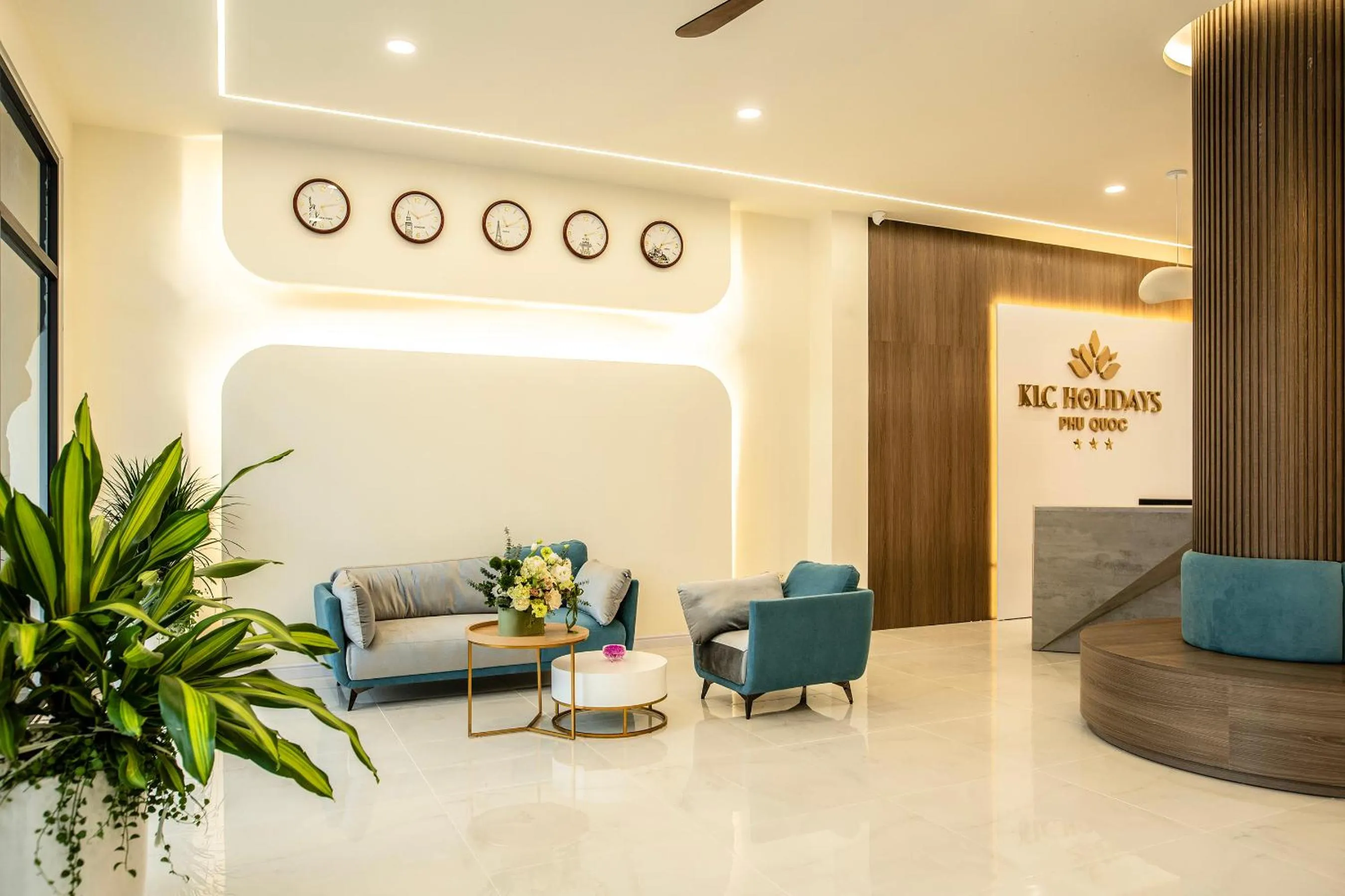 Lobby or reception in KLC Holidays Phu Quoc Hotel