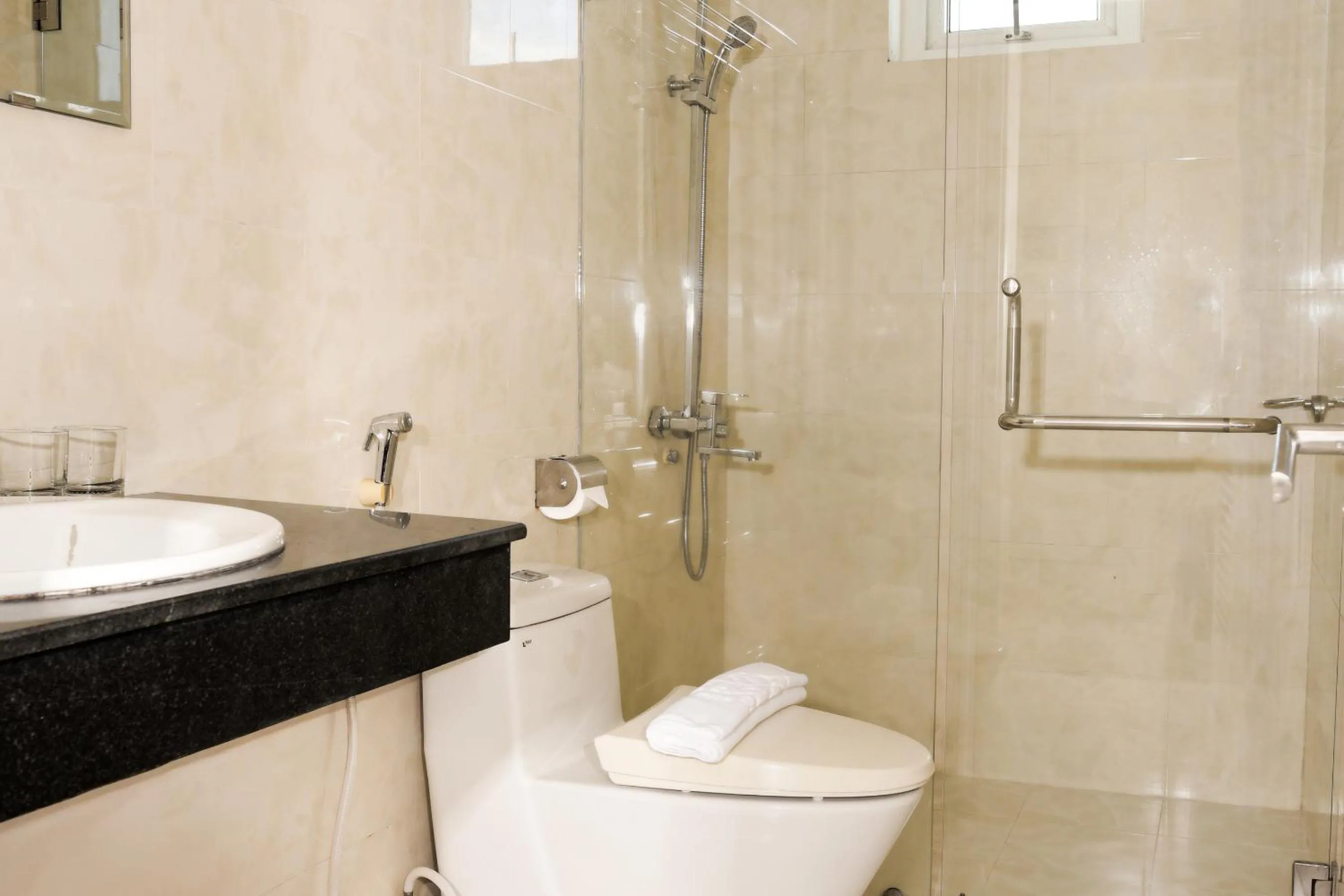 Shower in KLC Holidays Phu Quoc Hotel