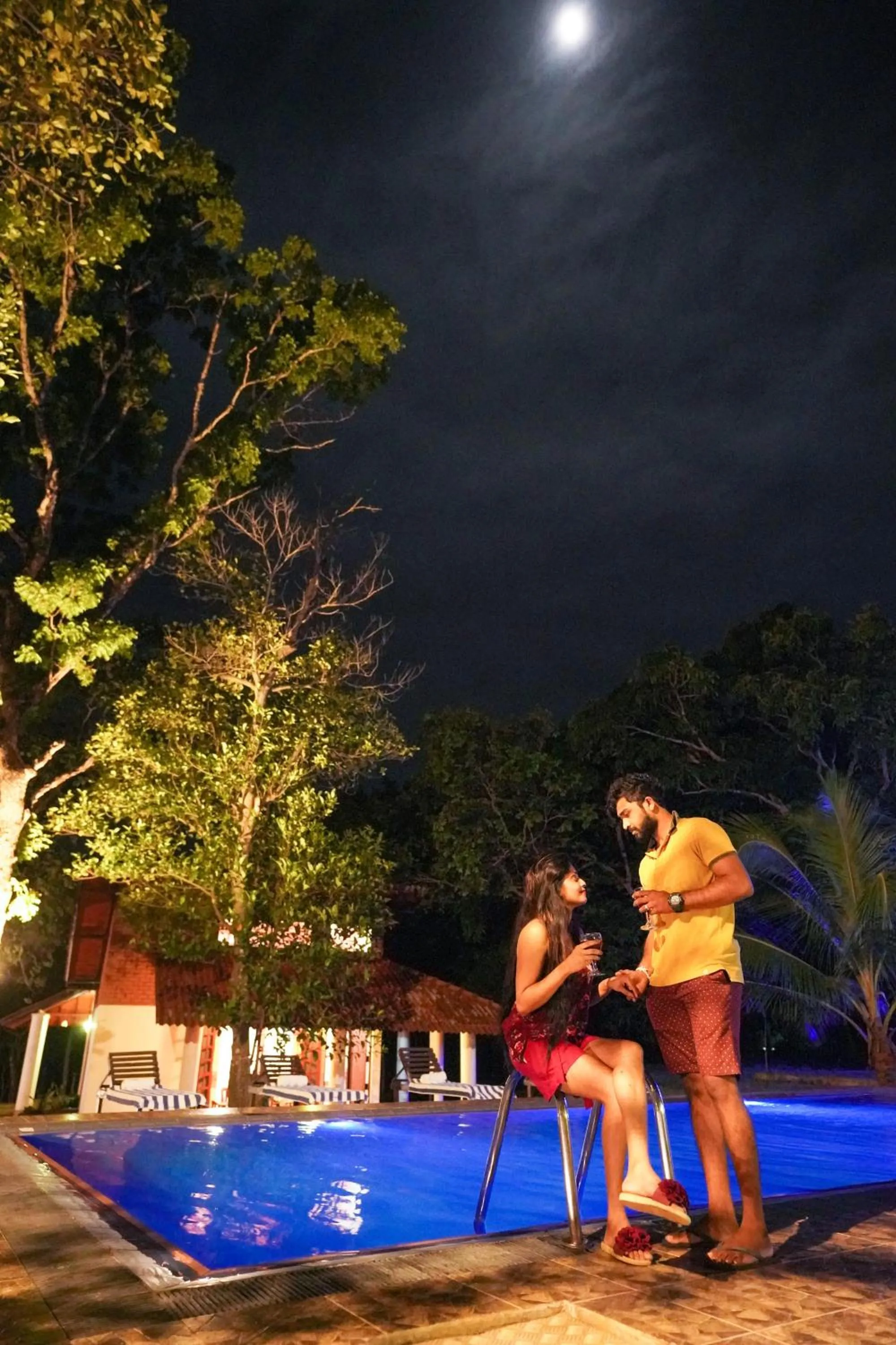 Swimming pool in Vaana Resort