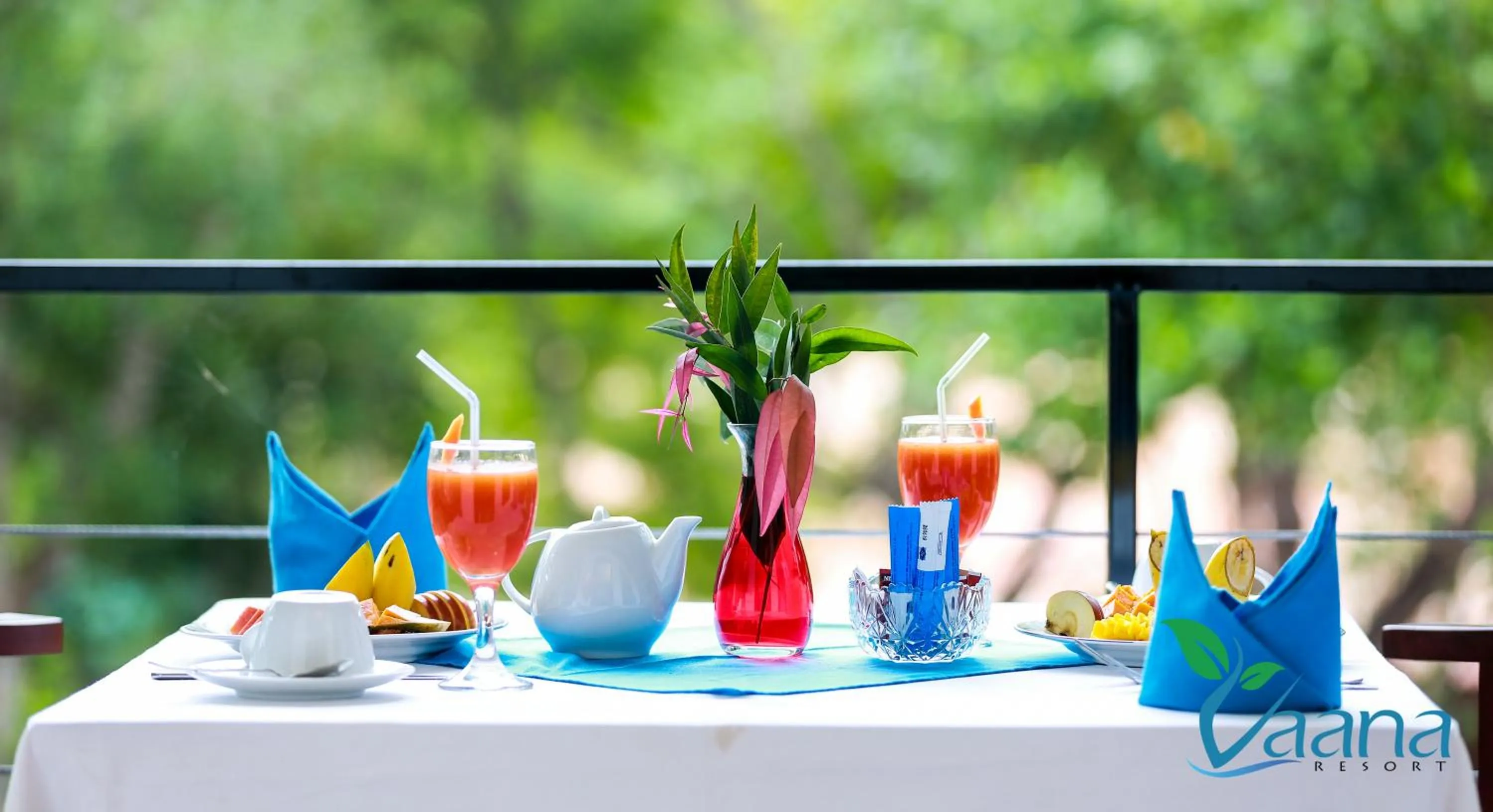 Food and drinks in Vaana Resort