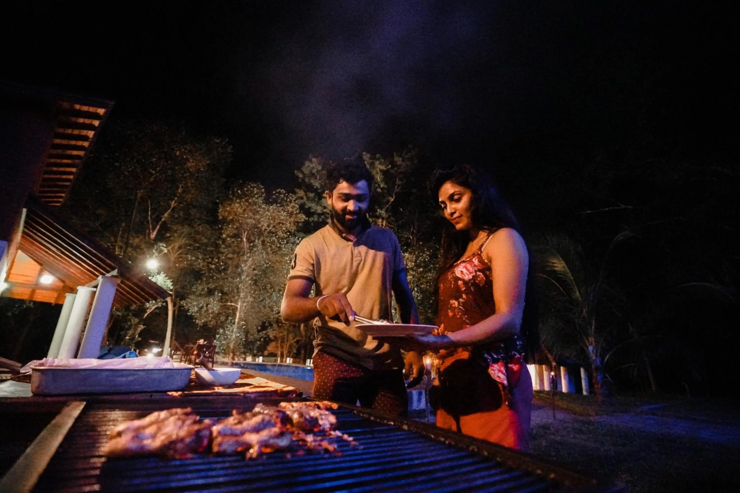 BBQ facilities in Vaana Resort