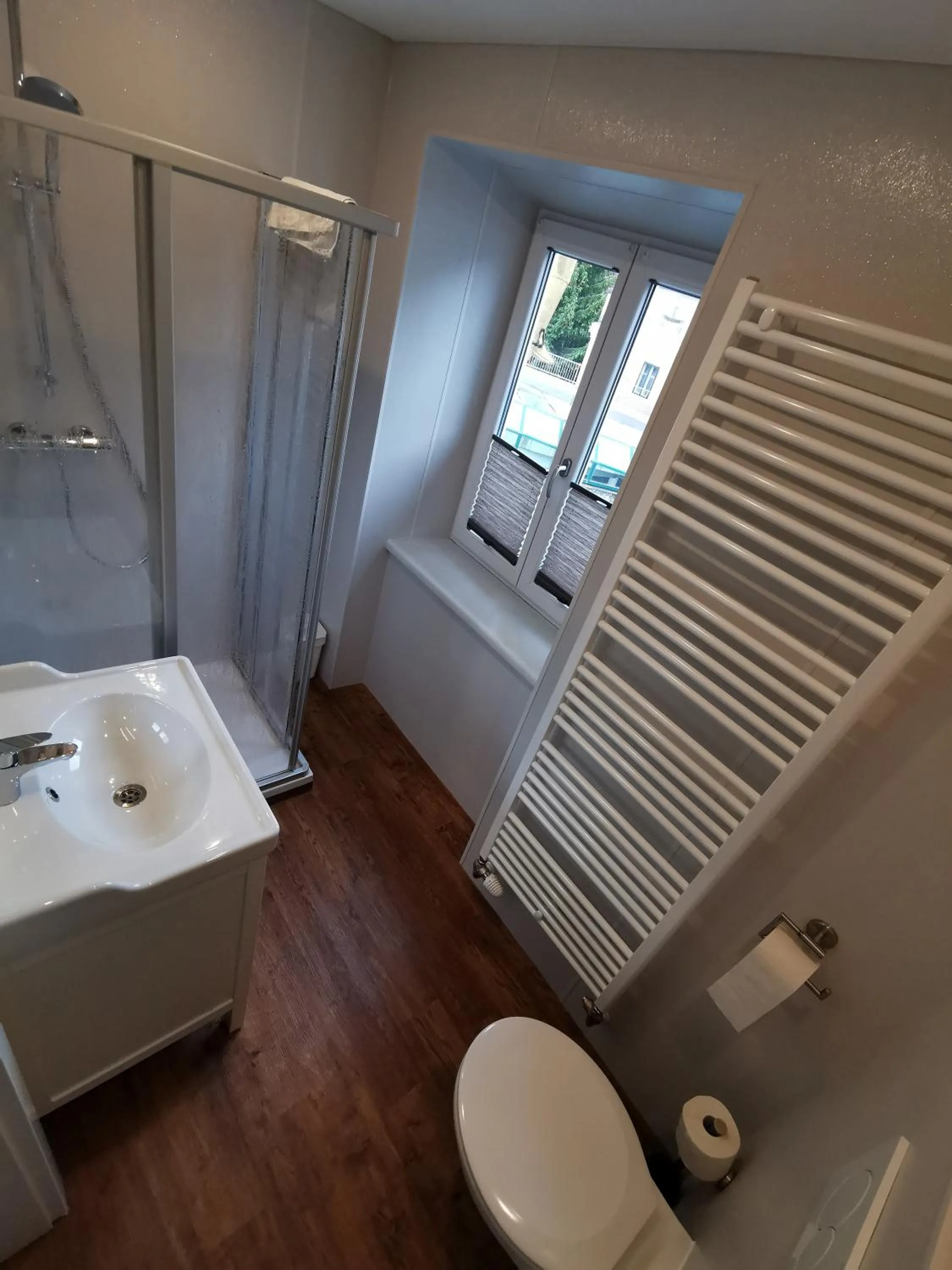 Bathroom in Bed & Breakfast Goldener Stiefel