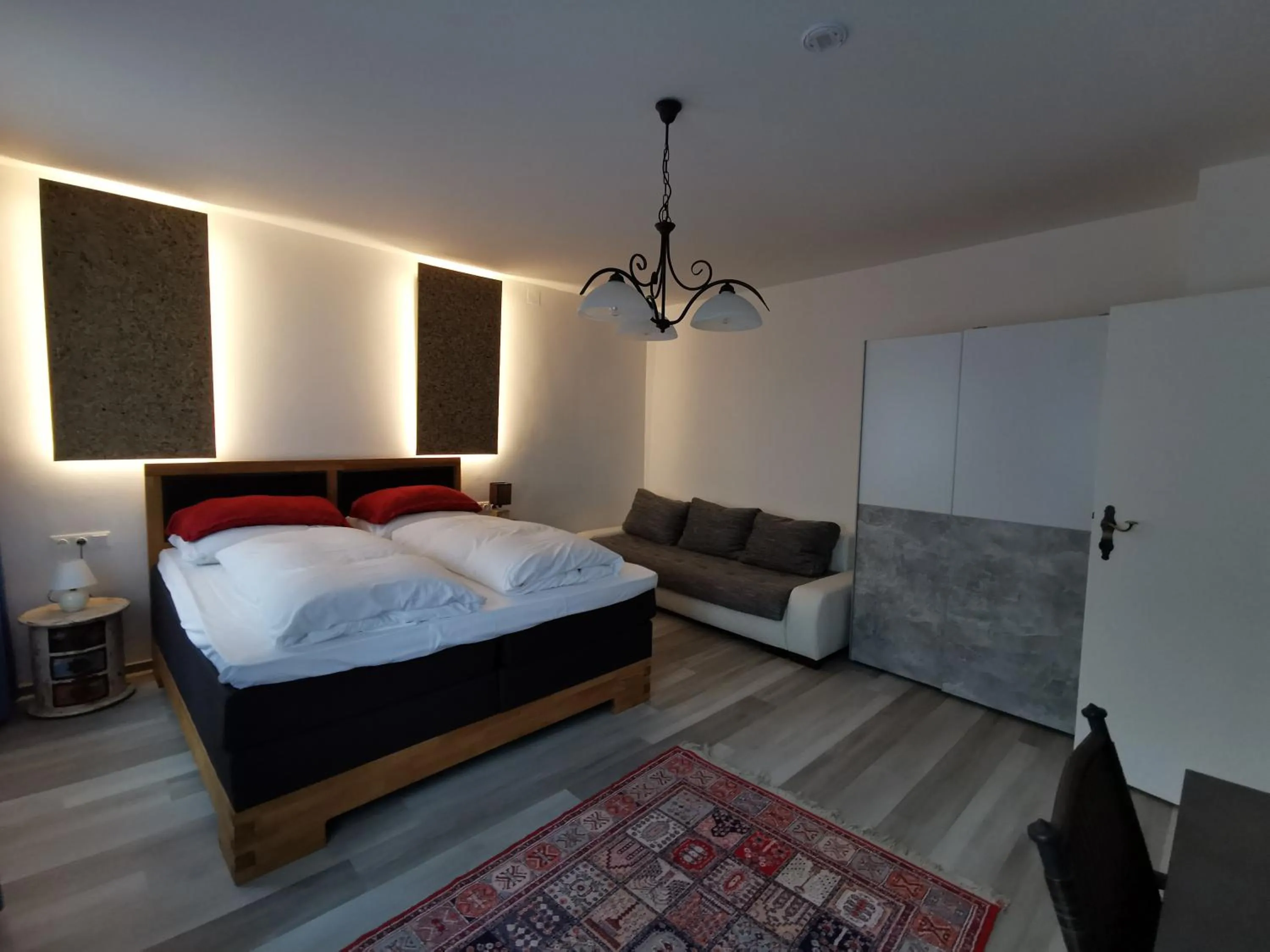 City view, Bed in Bed & Breakfast Goldener Stiefel