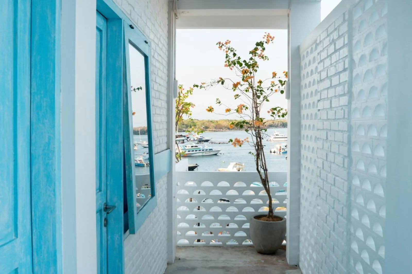 Balcony/Terrace in Paras Paros Marina Lodge