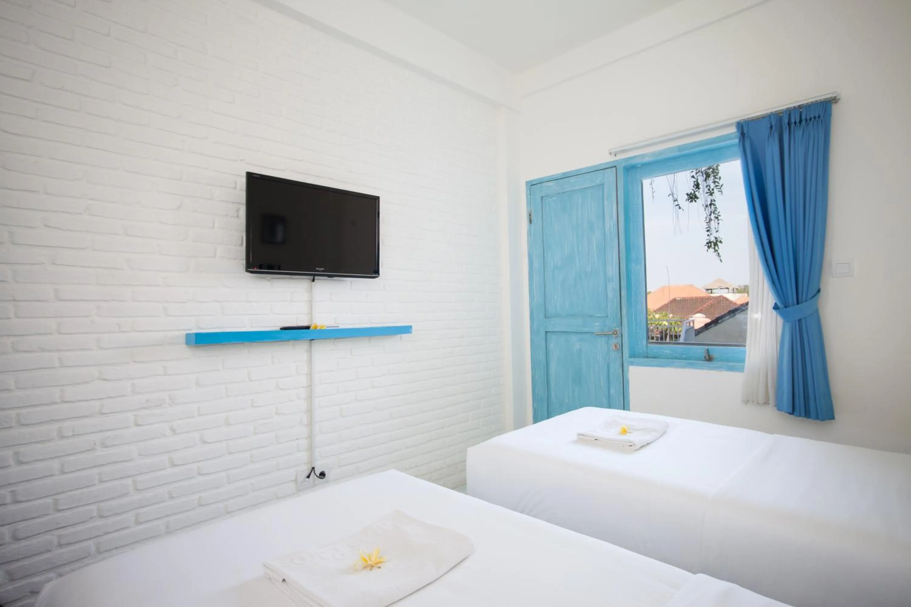 Bedroom, Bed in Paras Paros Marina Lodge