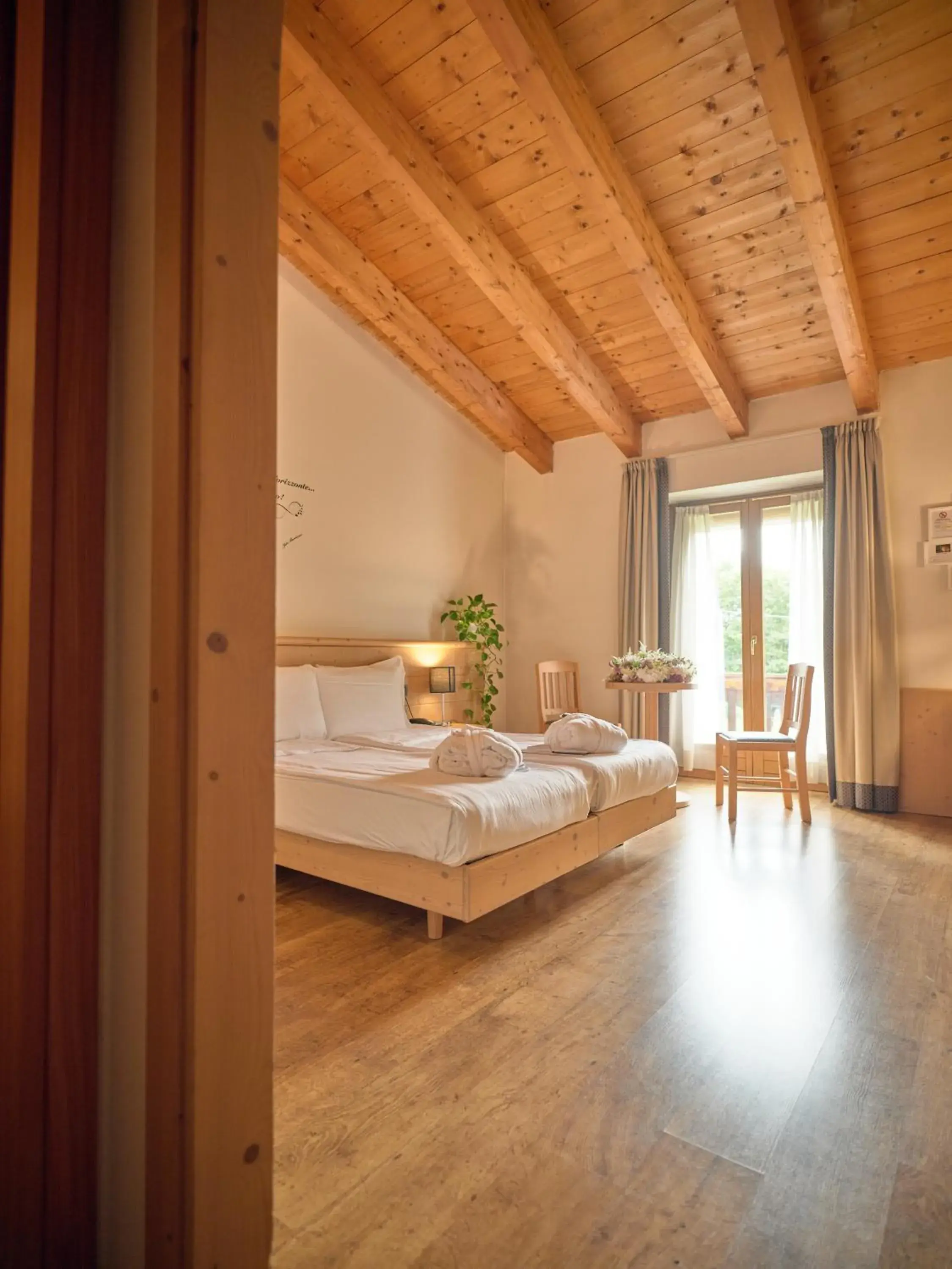 Bedroom, Bed in Ai Cadelach Hotel Giulia Bedroom, Bed in Ai Cadelach Hotel Giulia