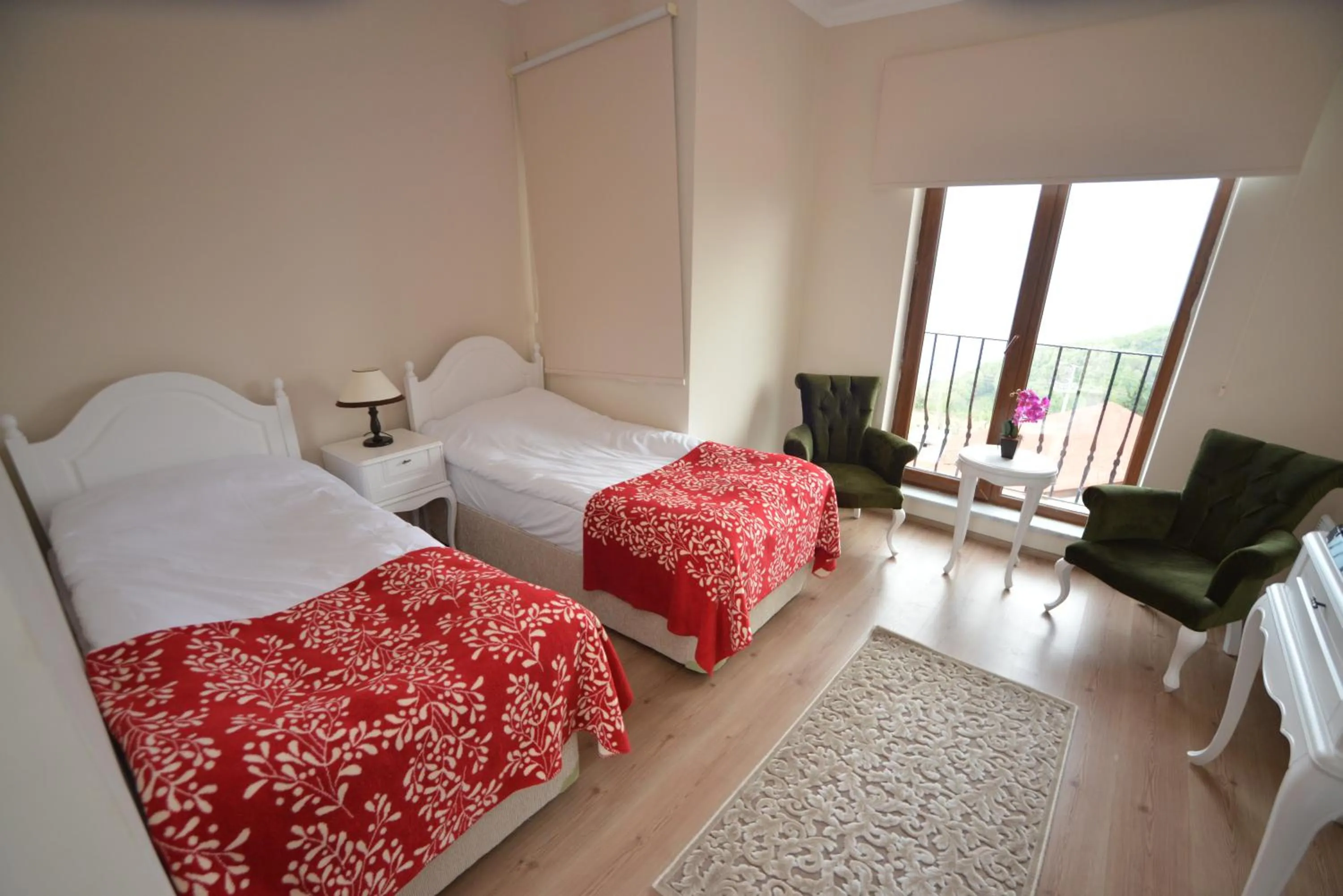 Photo of the whole room, Bed in Akamoy Boztepe Hotel & restaurant