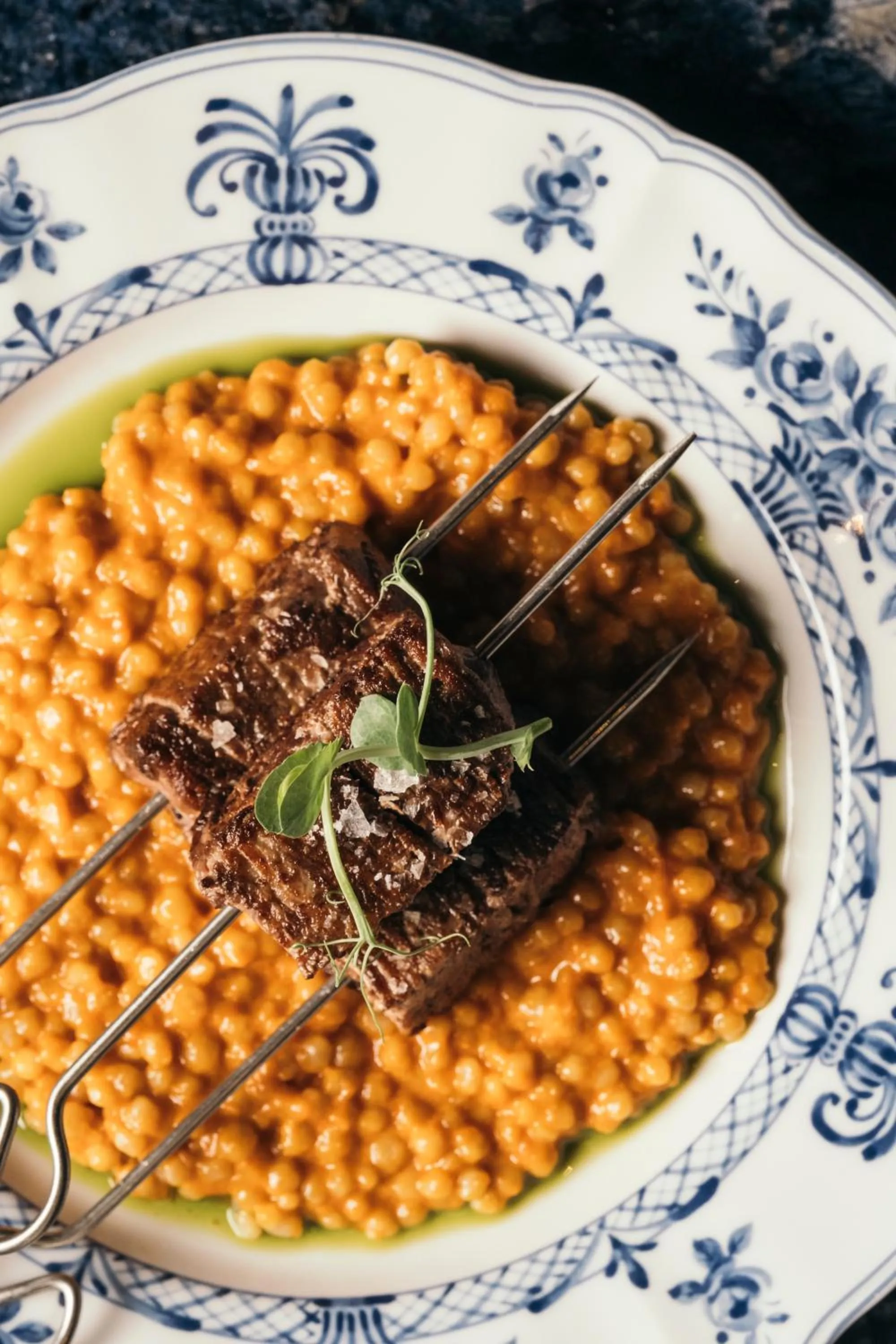 Food close-up in Komana Hotel Binbirdirek