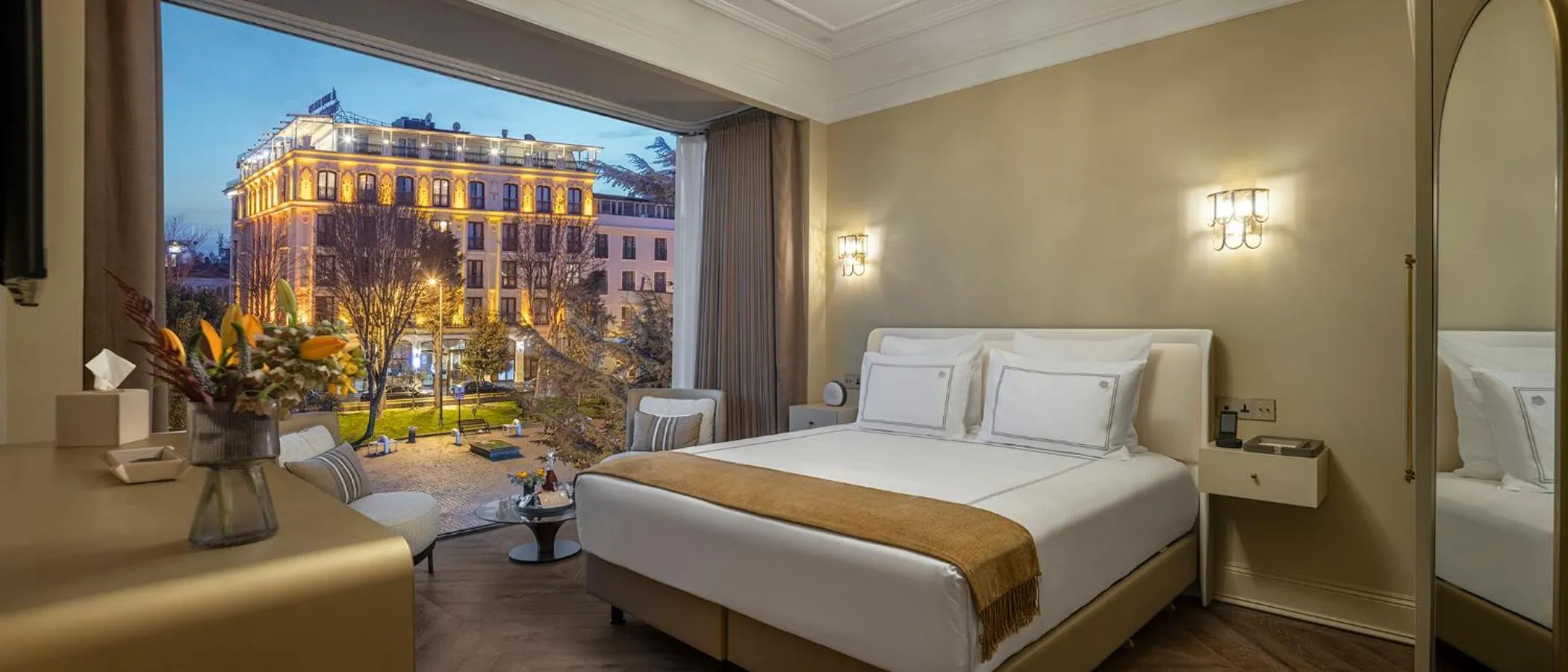 Bed in Komana Hotel Binbirdirek