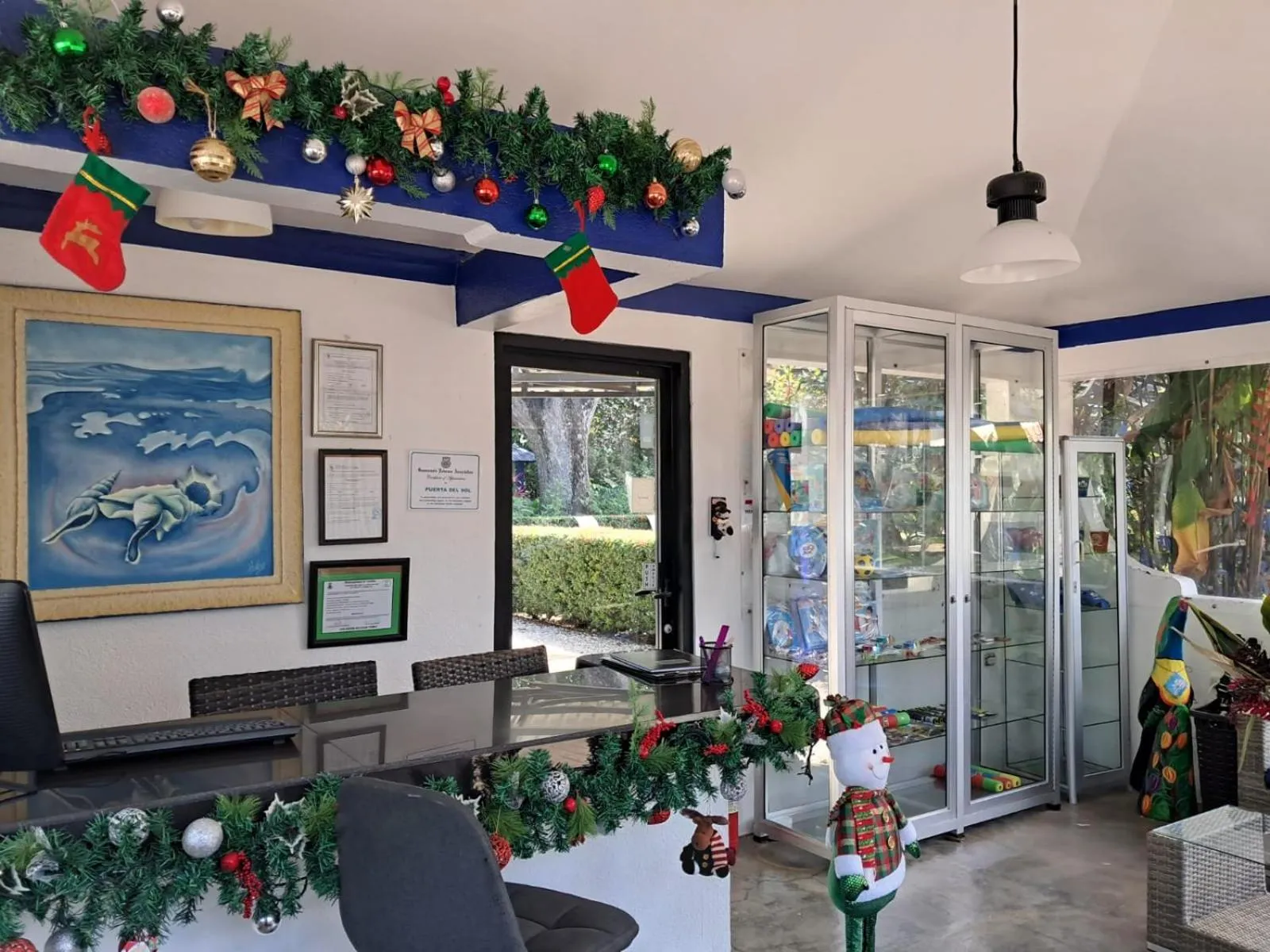 Lobby or reception in La Puerta del Sol