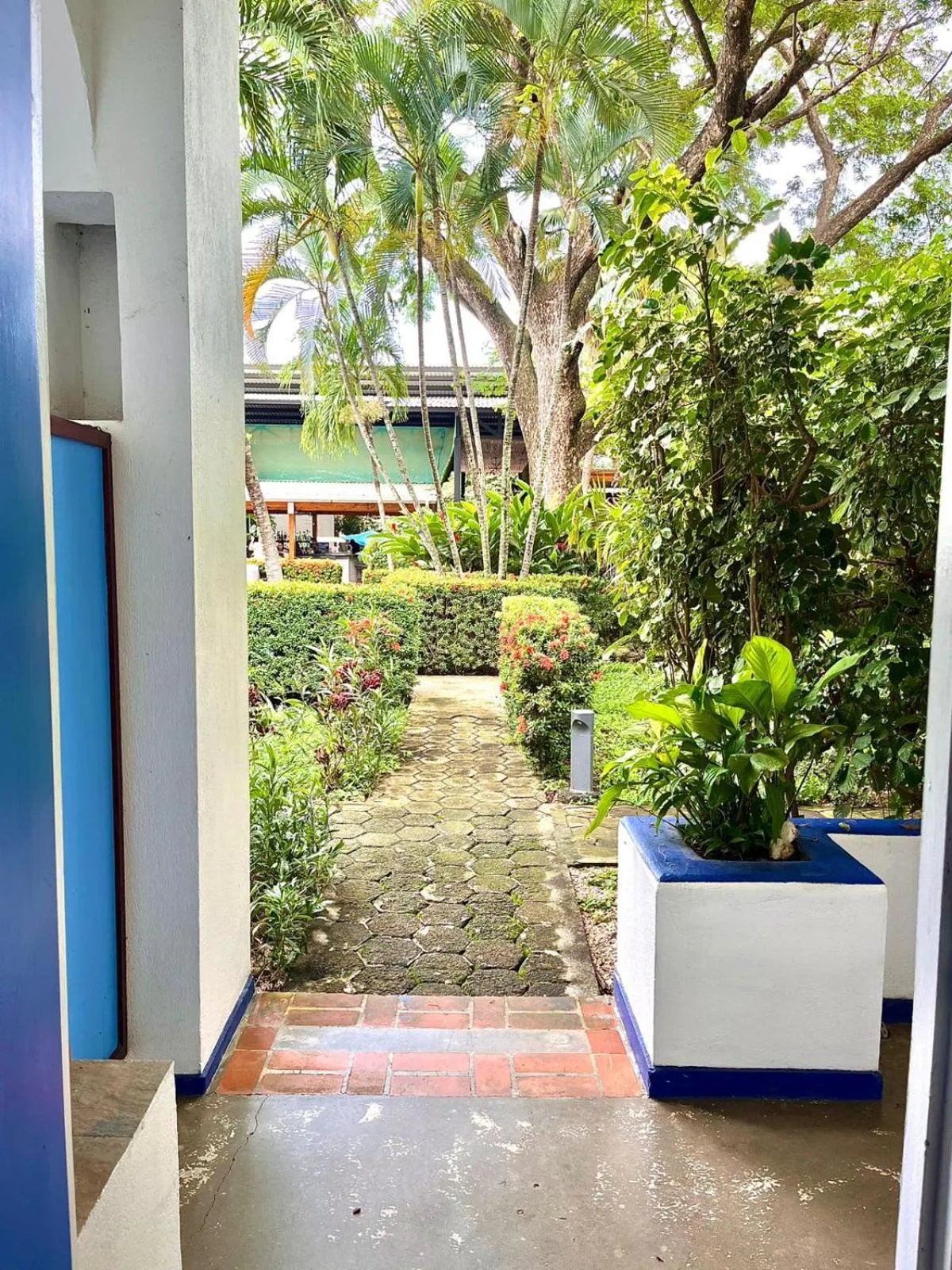 Garden view in La Puerta del Sol