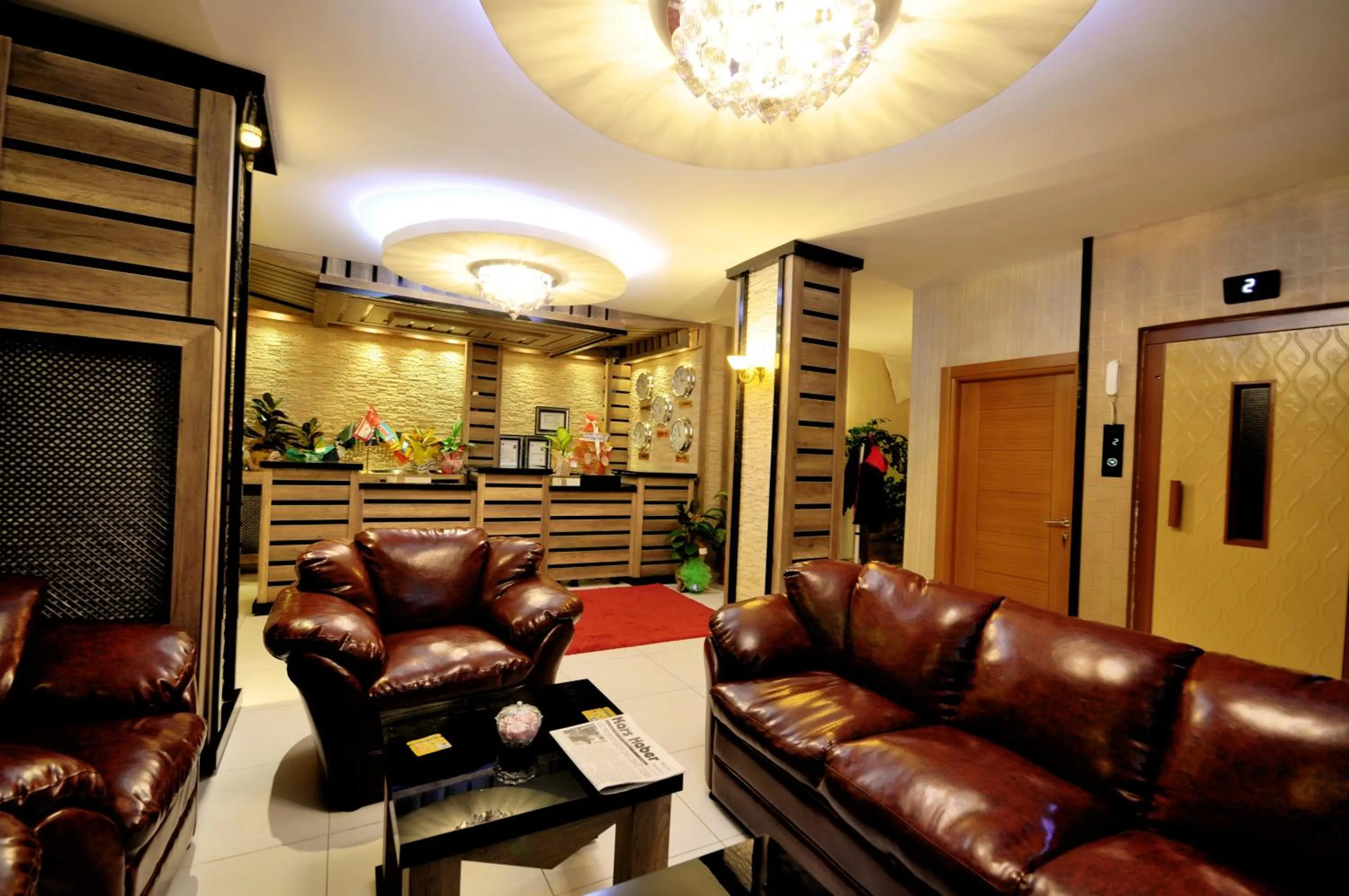 Seating area in Kars Konak Hotel