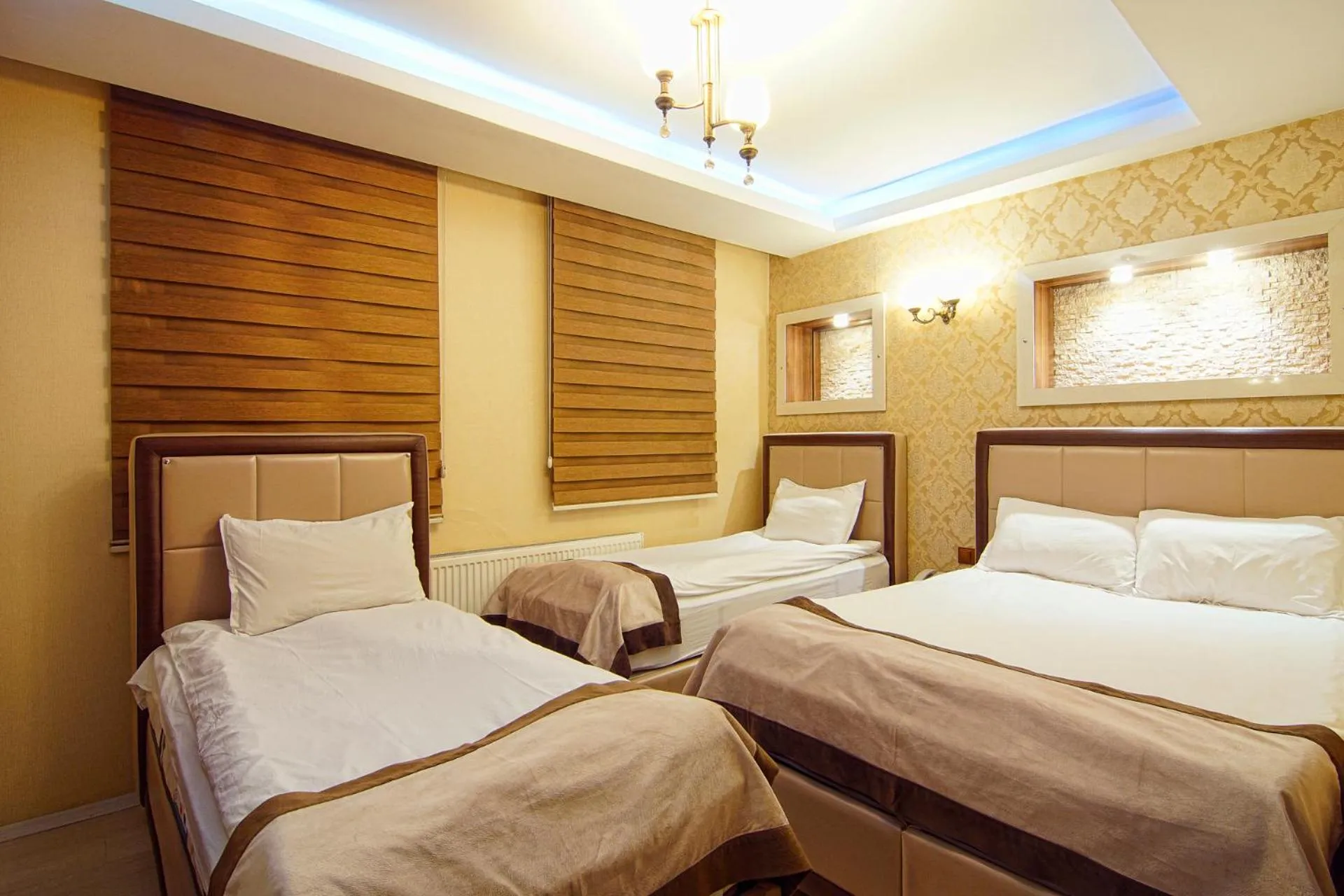 Bed in Kars Konak Hotel