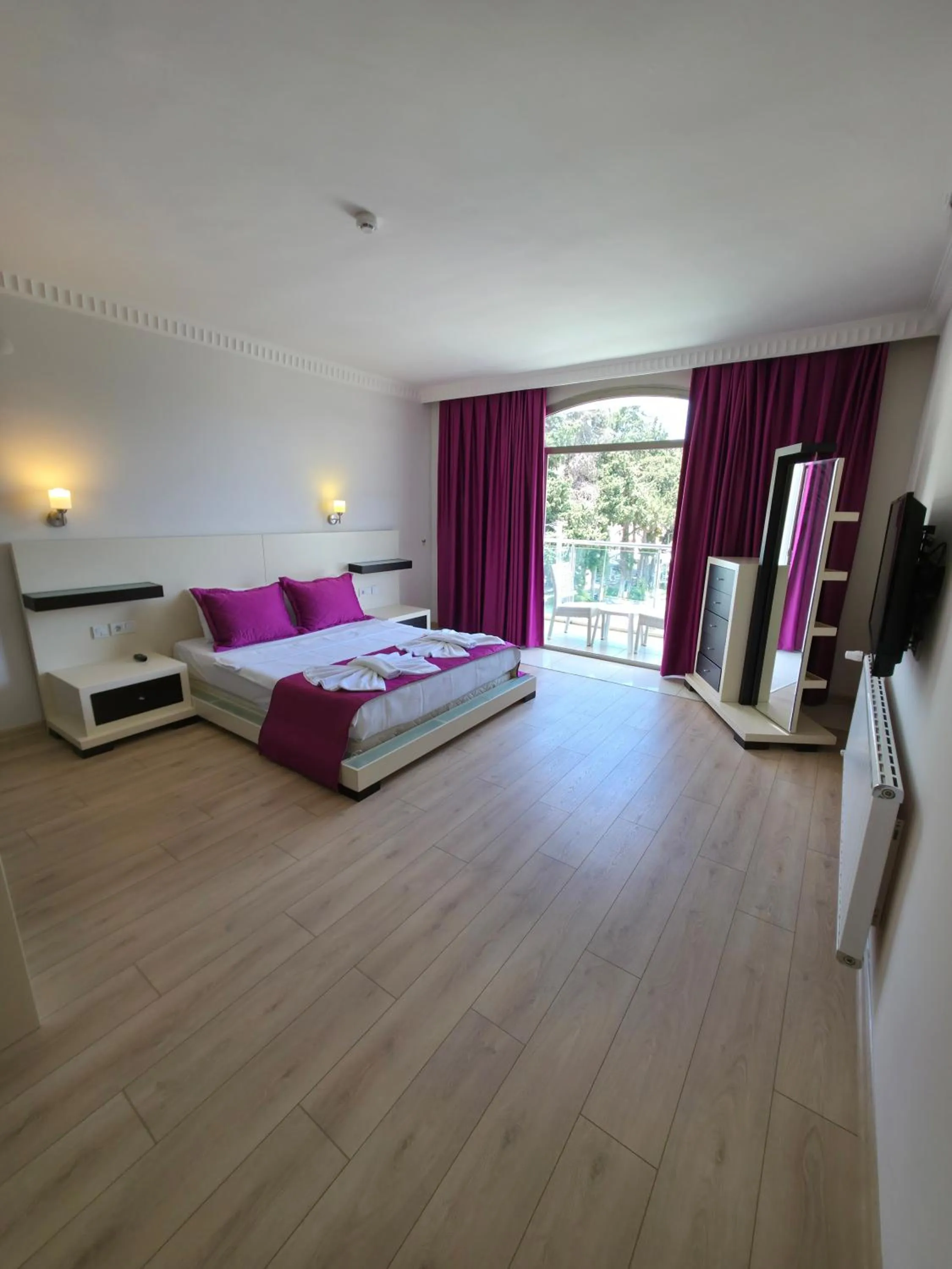 Bed in Forum Residence Hotel