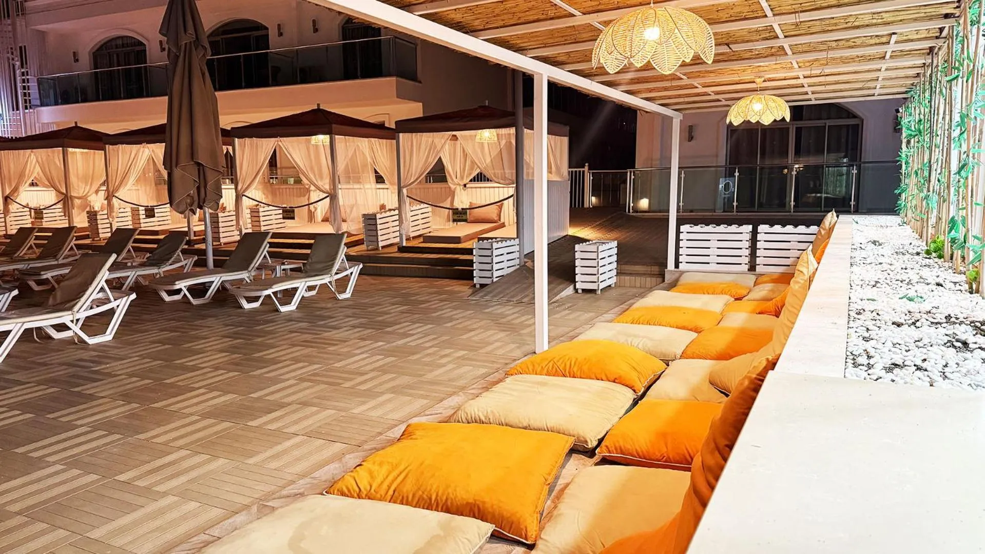 Seating area in Forum Residence Hotel