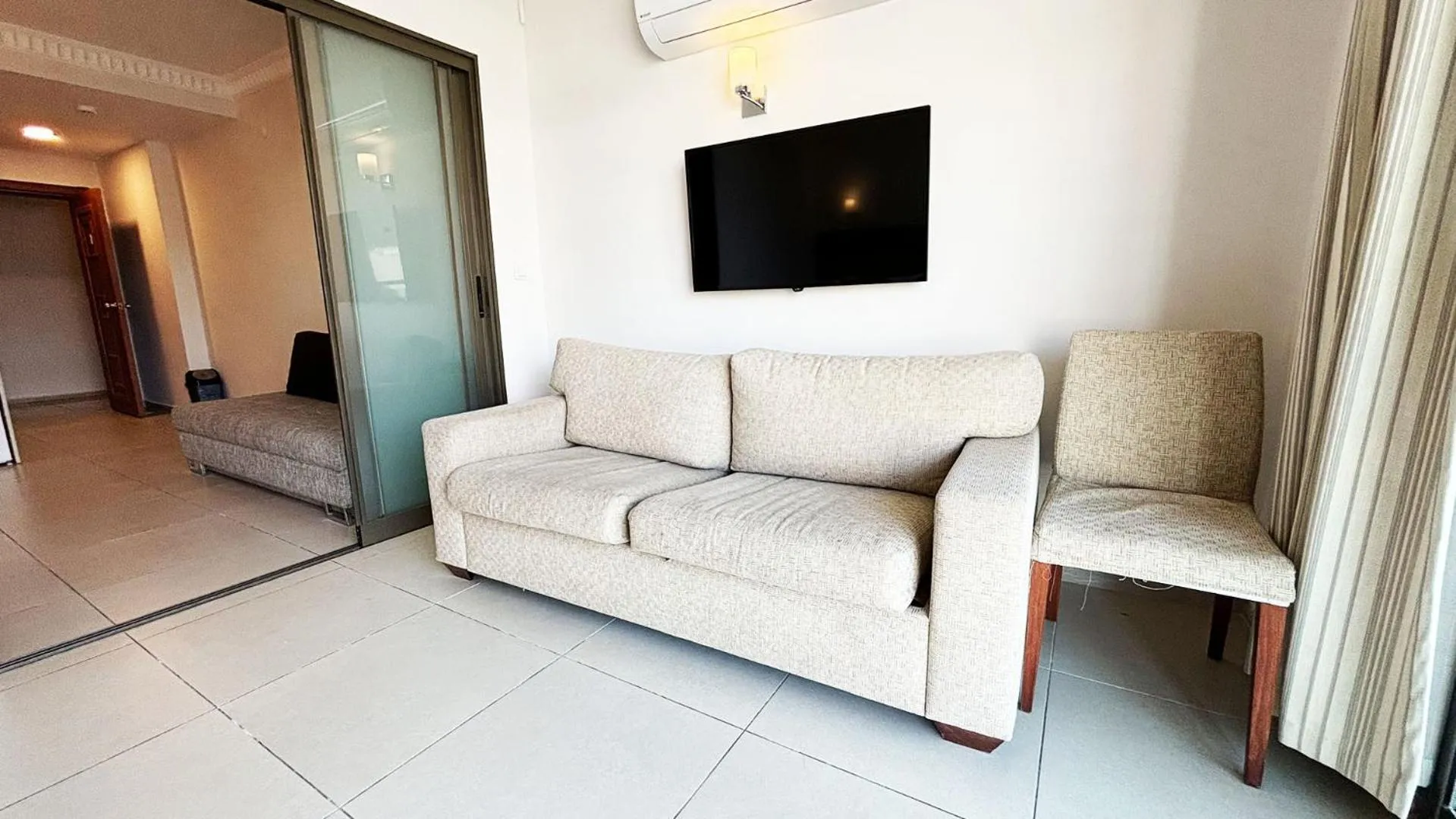Seating area in Forum Residence Hotel