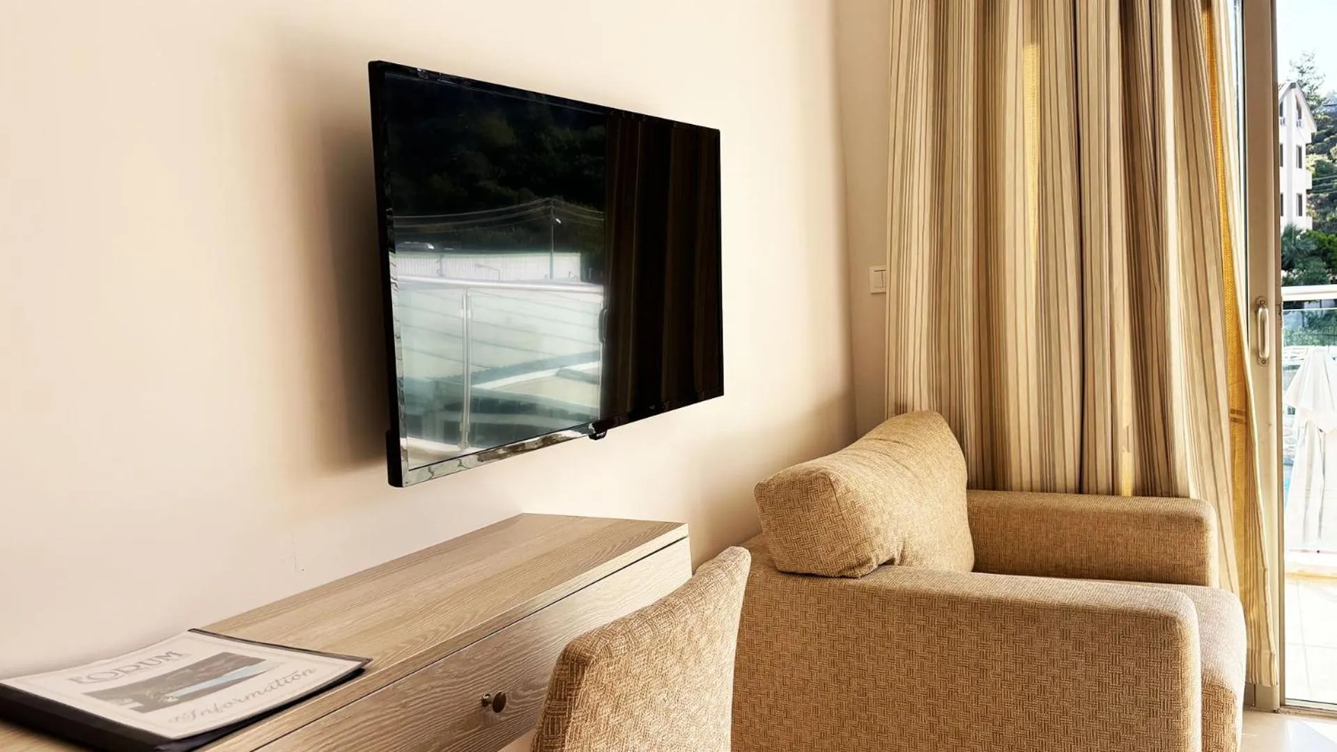 Seating area in Forum Residence Hotel