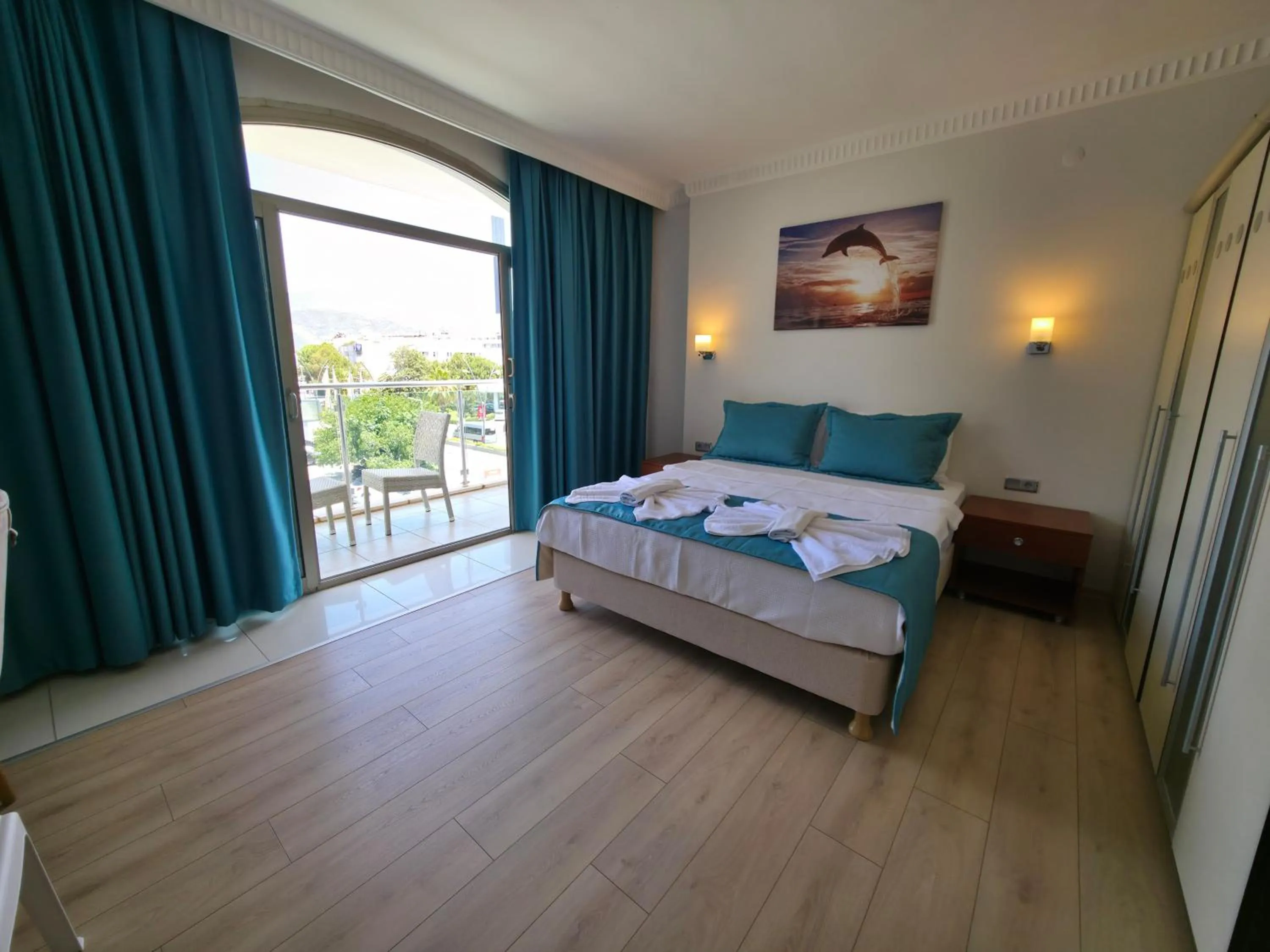 Bed in Forum Residence Hotel