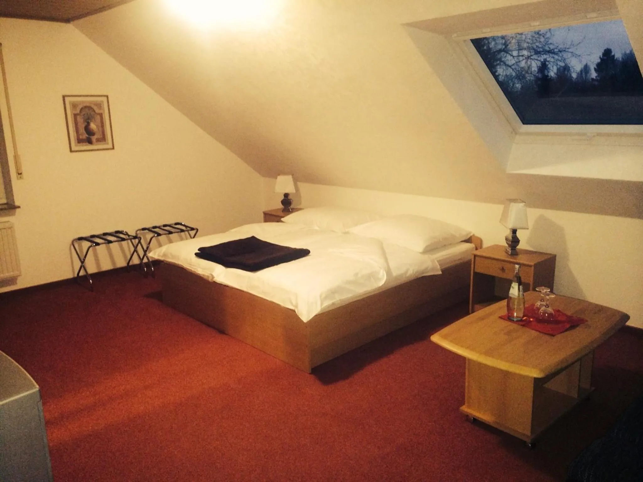 Bed in Hotel Friesenhof