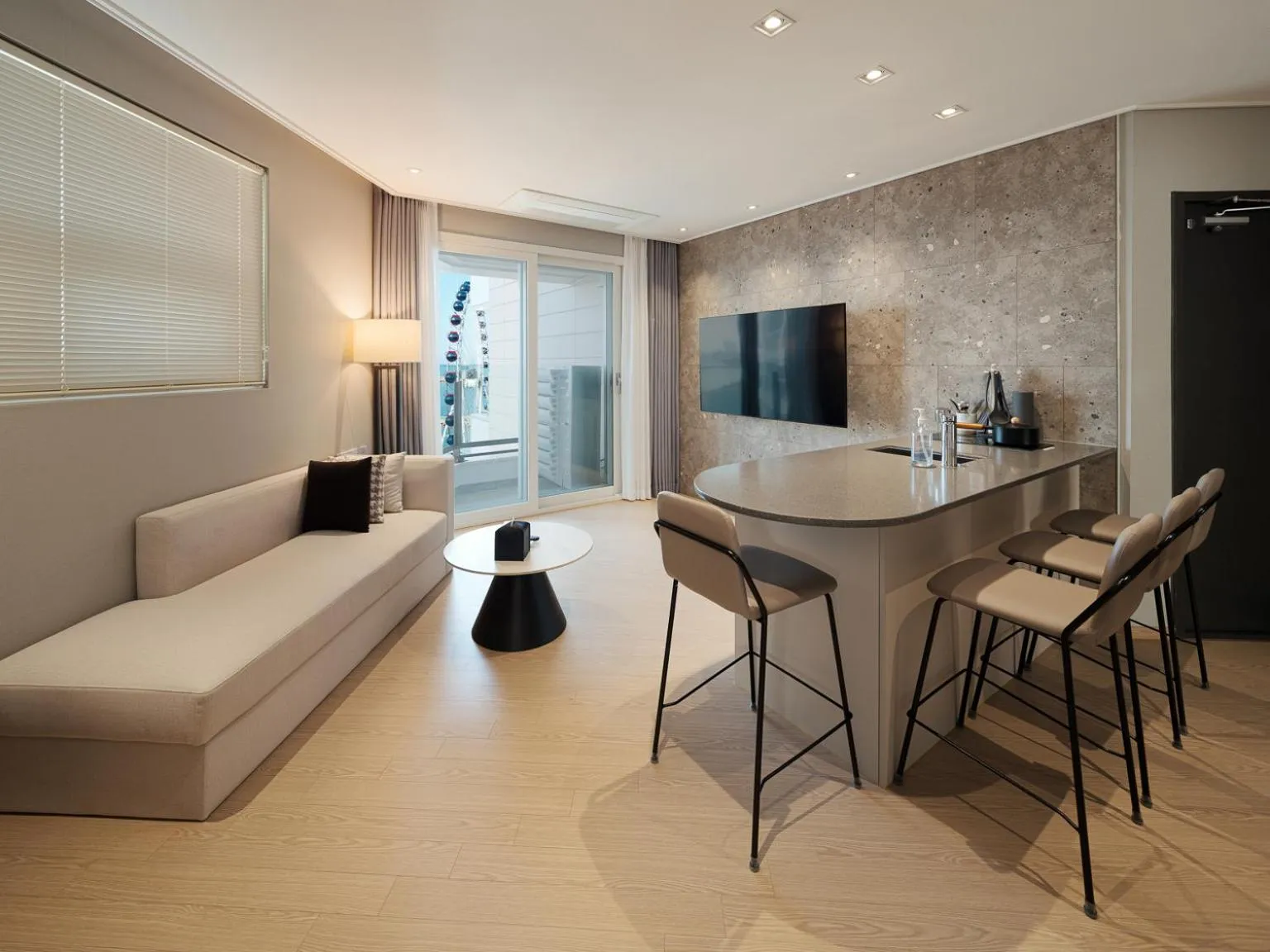 Living room in Le Collective Sokcho Beach