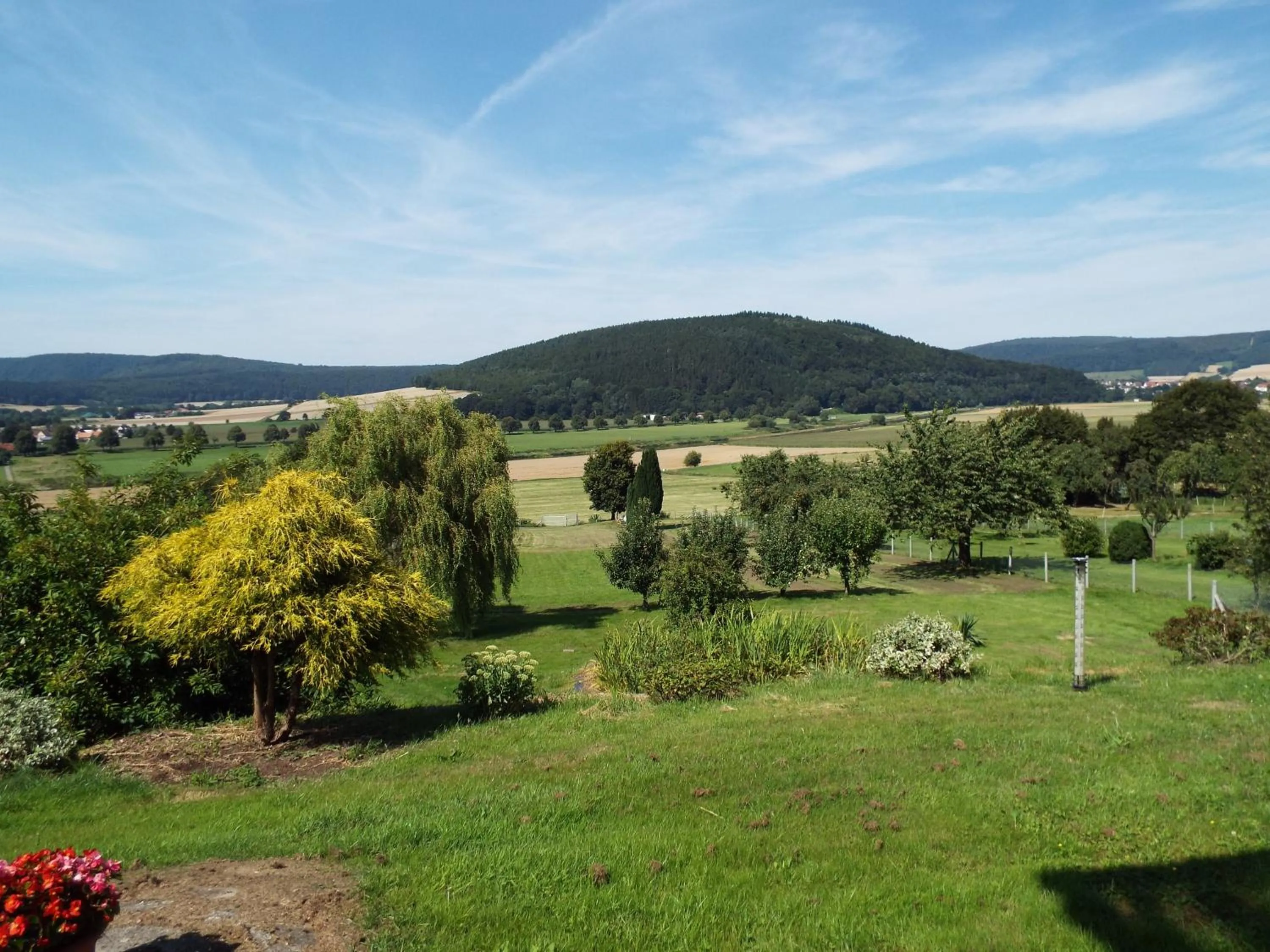 Garden in Hotel garni Zum Reinhardswald