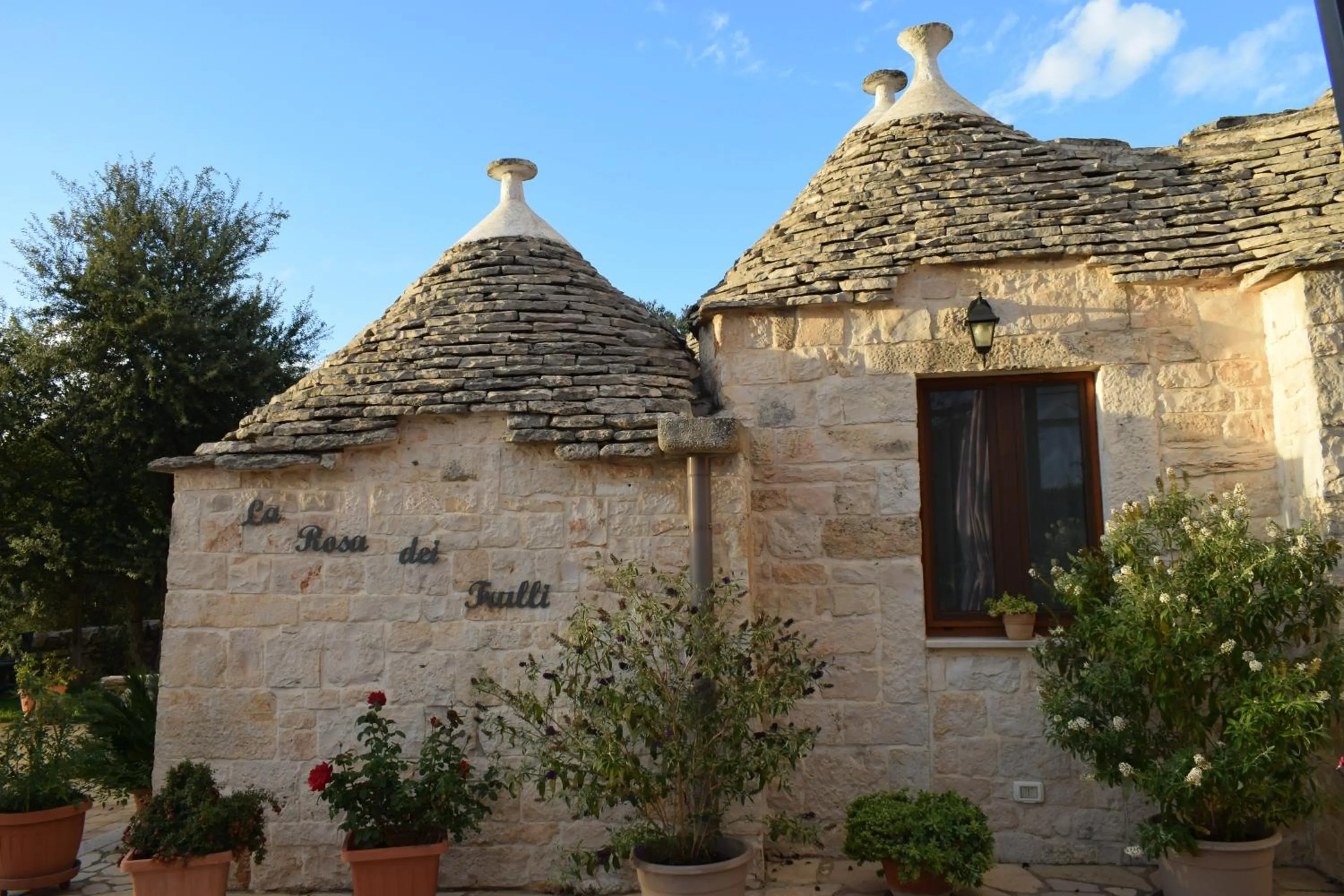 Property building in La Rosa dei Trulli B&B