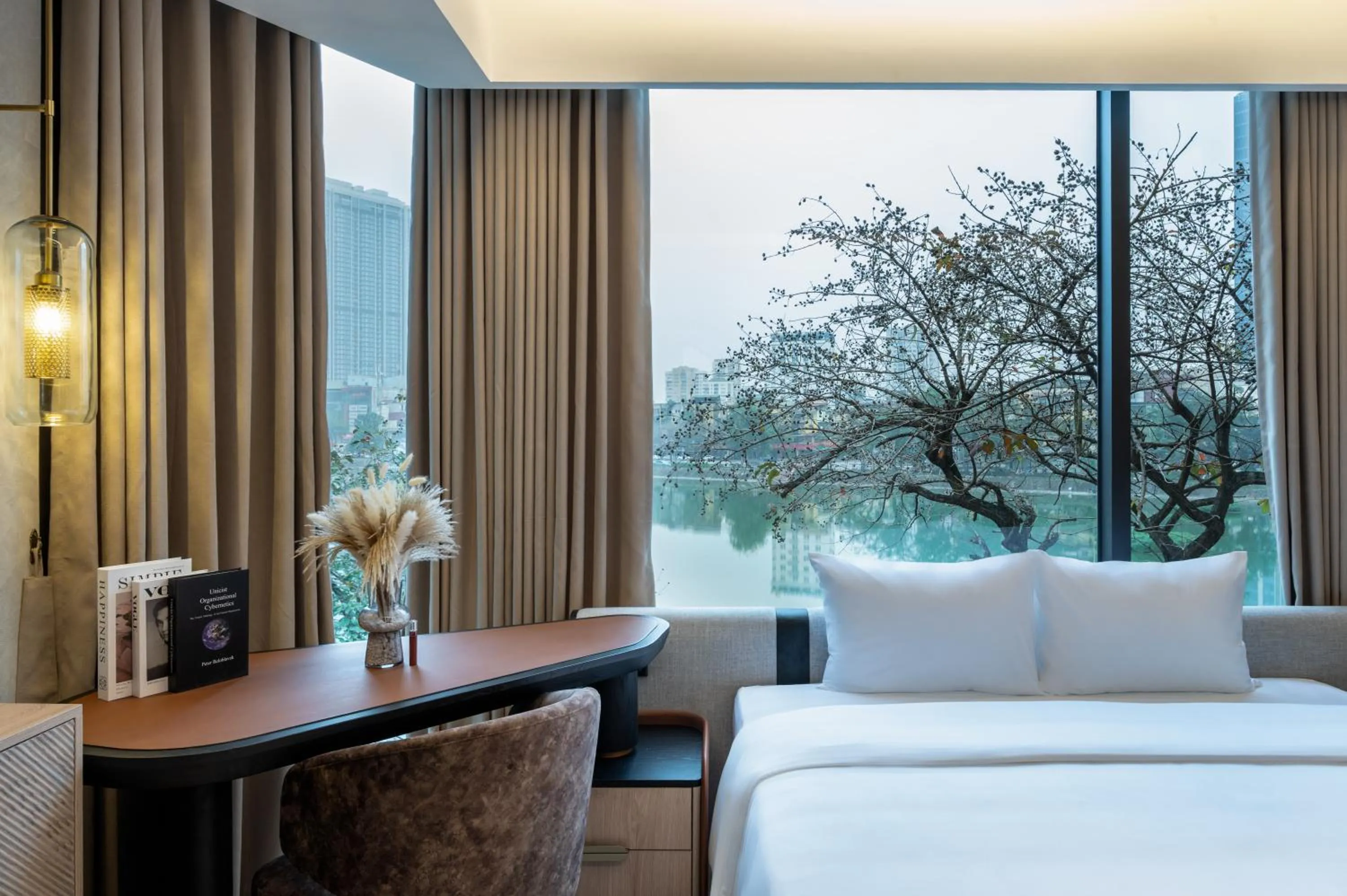 Bed in iRest Signature Ba Dinh Lakeside